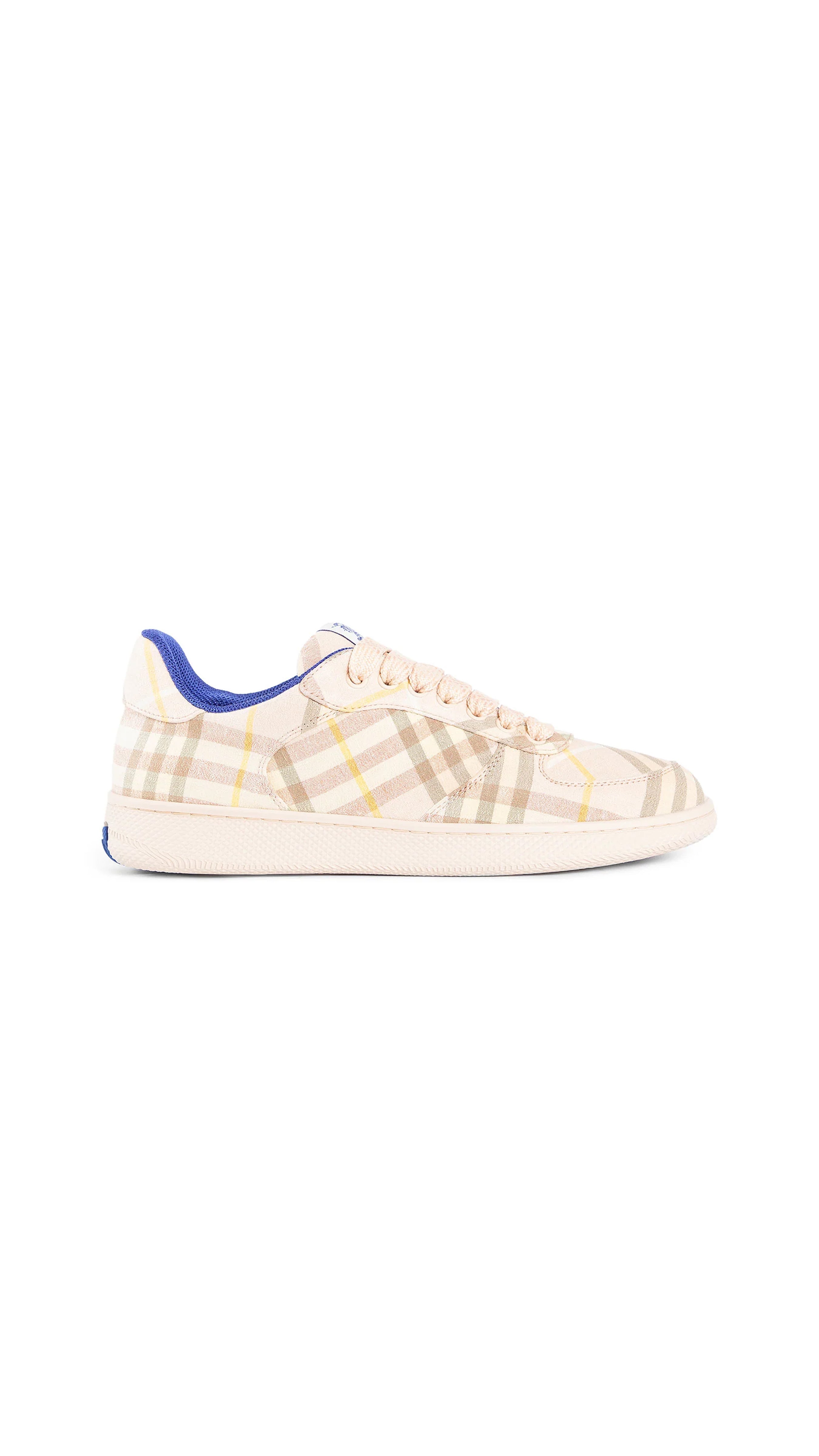 Check Terrace Sneakers - Beige