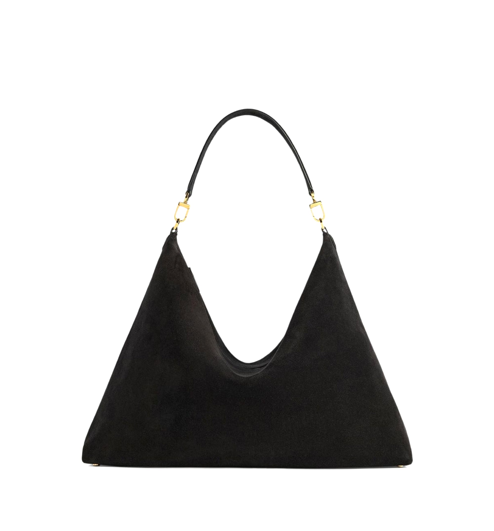 Bevel Suede Bag