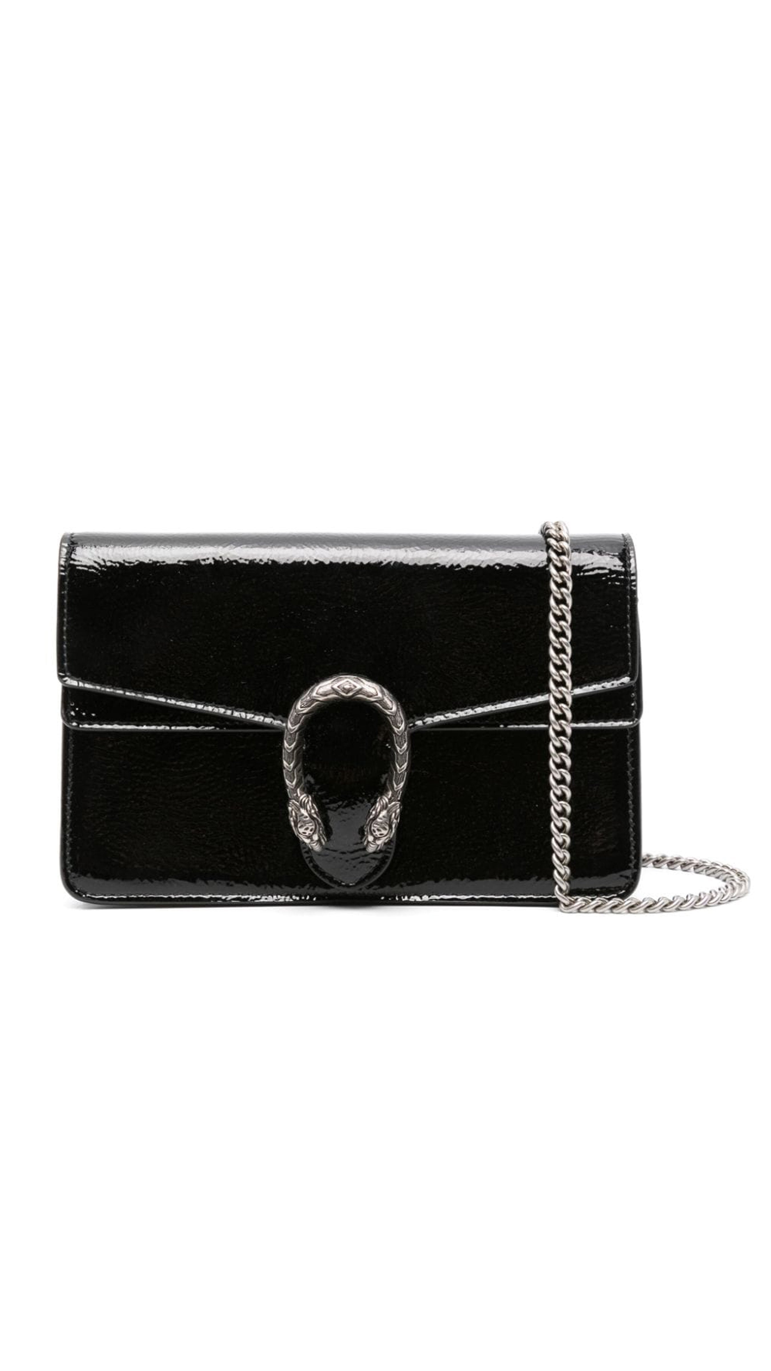 Dionysus Super Mini Bag - Black