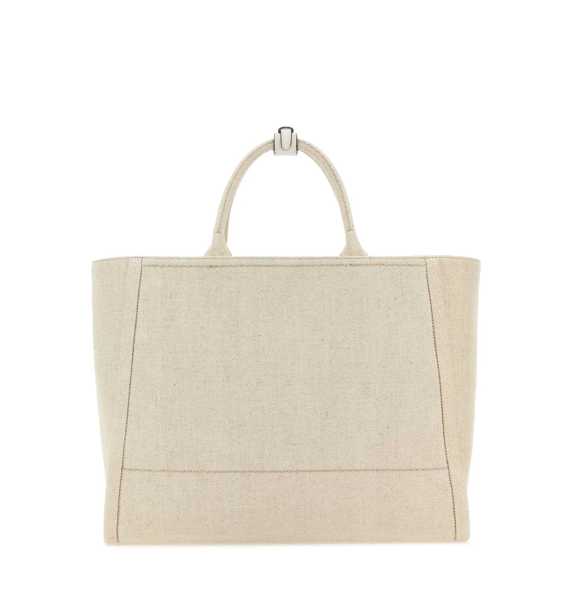 Logo-Appliqué Large Top Handle Bag