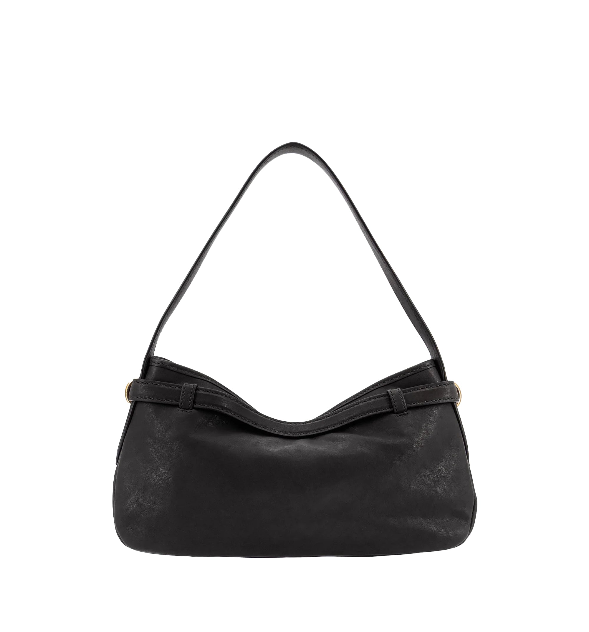 Aventure Nappa Leather Bag - Black
