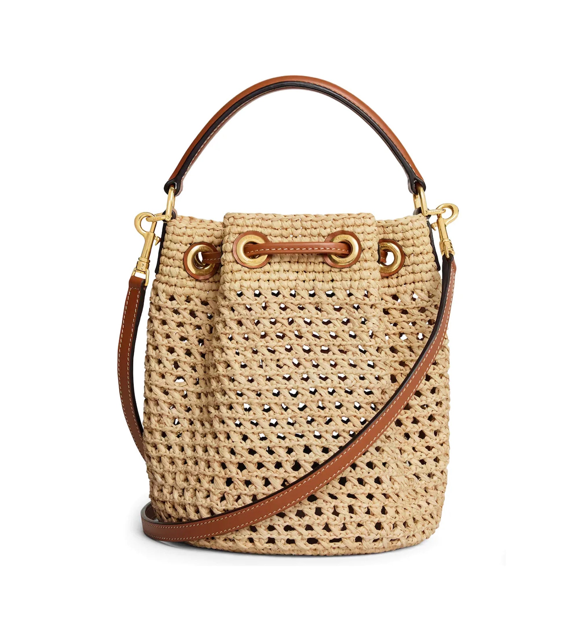 Teen Bucket Clara Rafia Bag