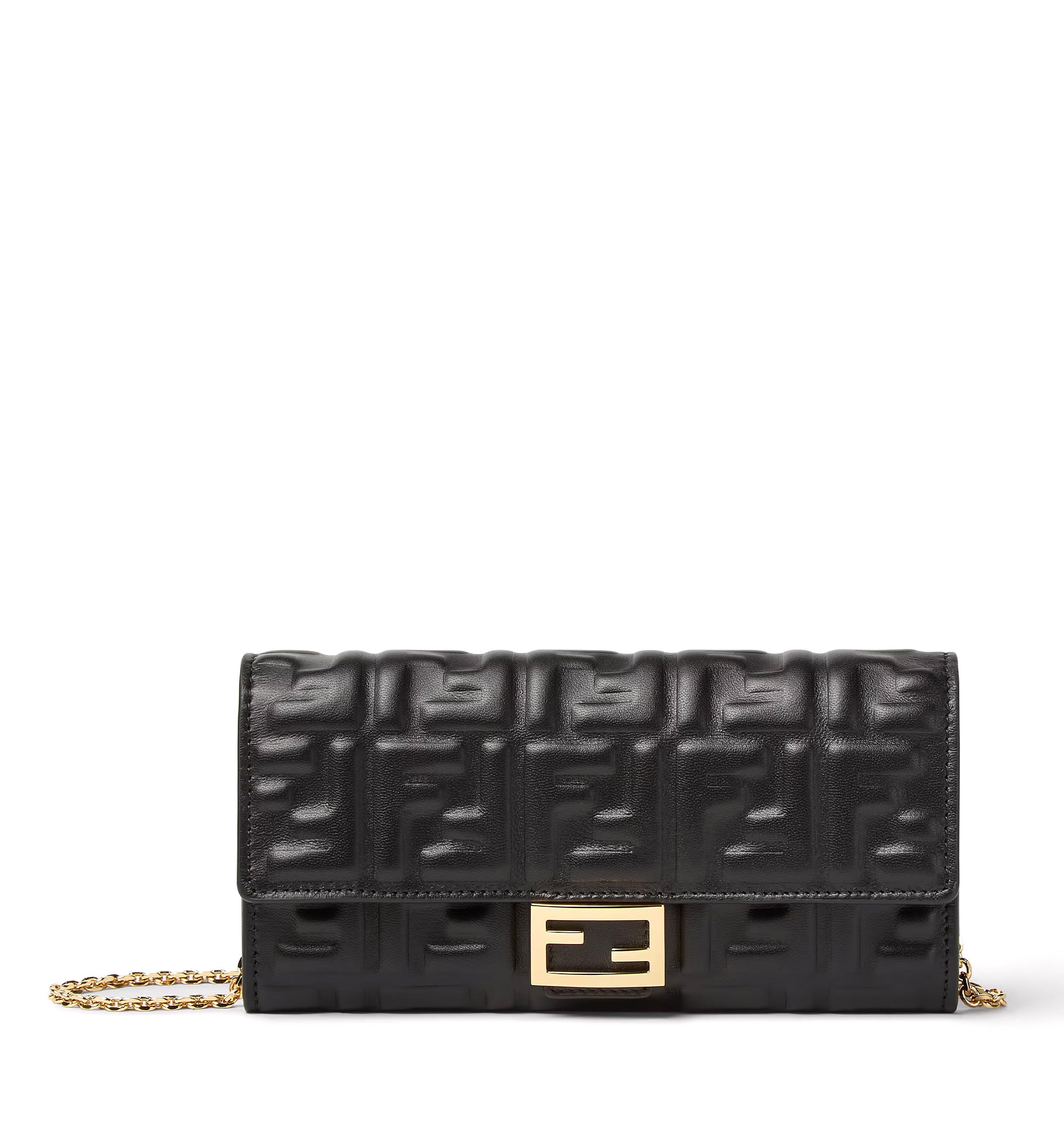 Baguette Continental Wallet With Chain