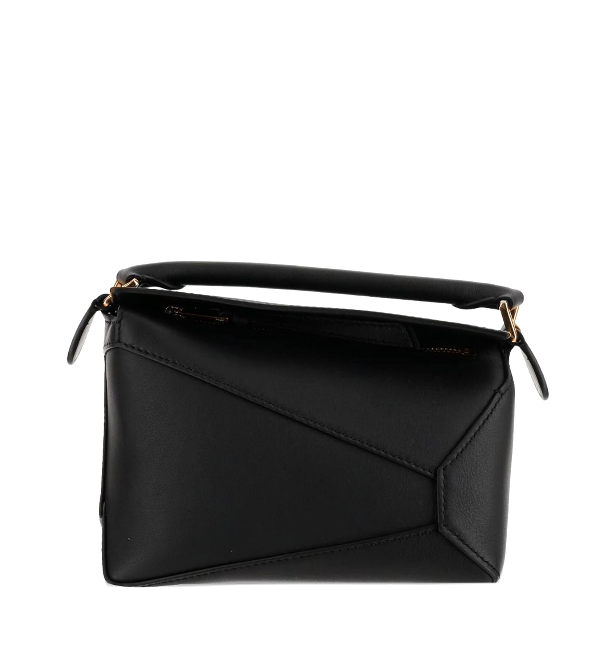 Mini Puzzle Edge Bag in Soft Grained Calfskin