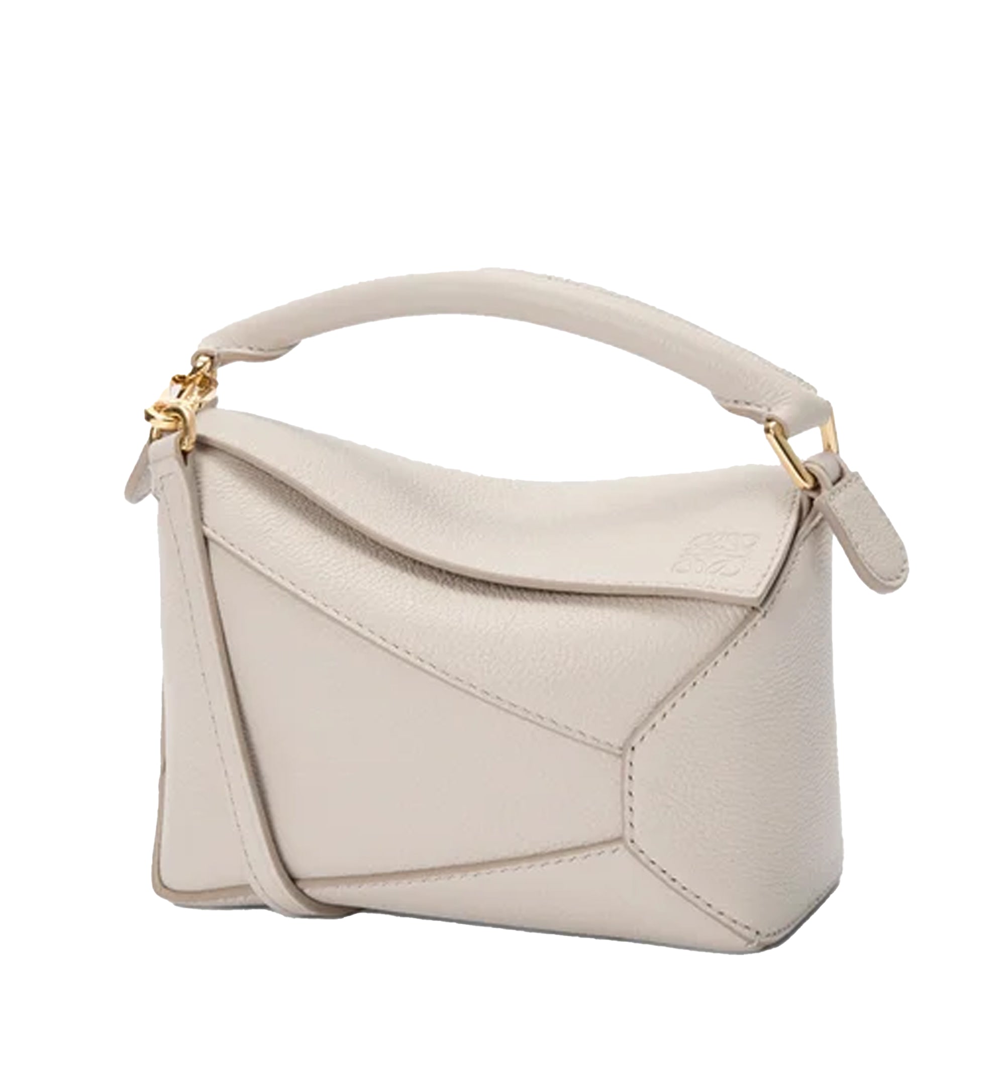 Mini Puzzle Edge Bag in Soft Grained Calfskin