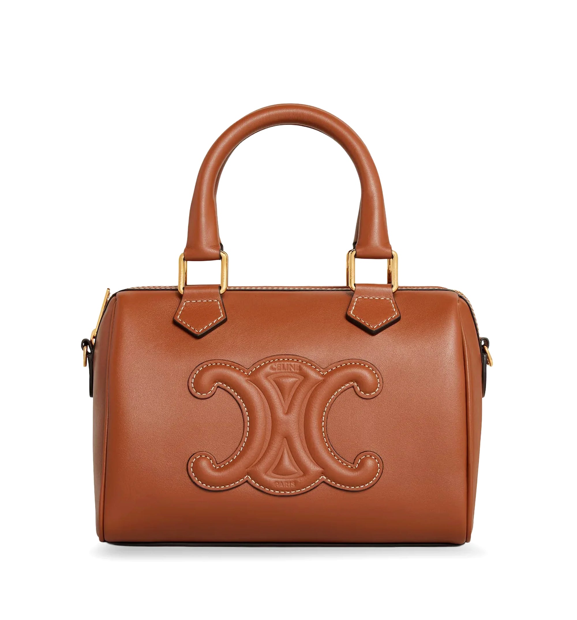 Small Boston Cuir Triomphe in Smooth Calfskin