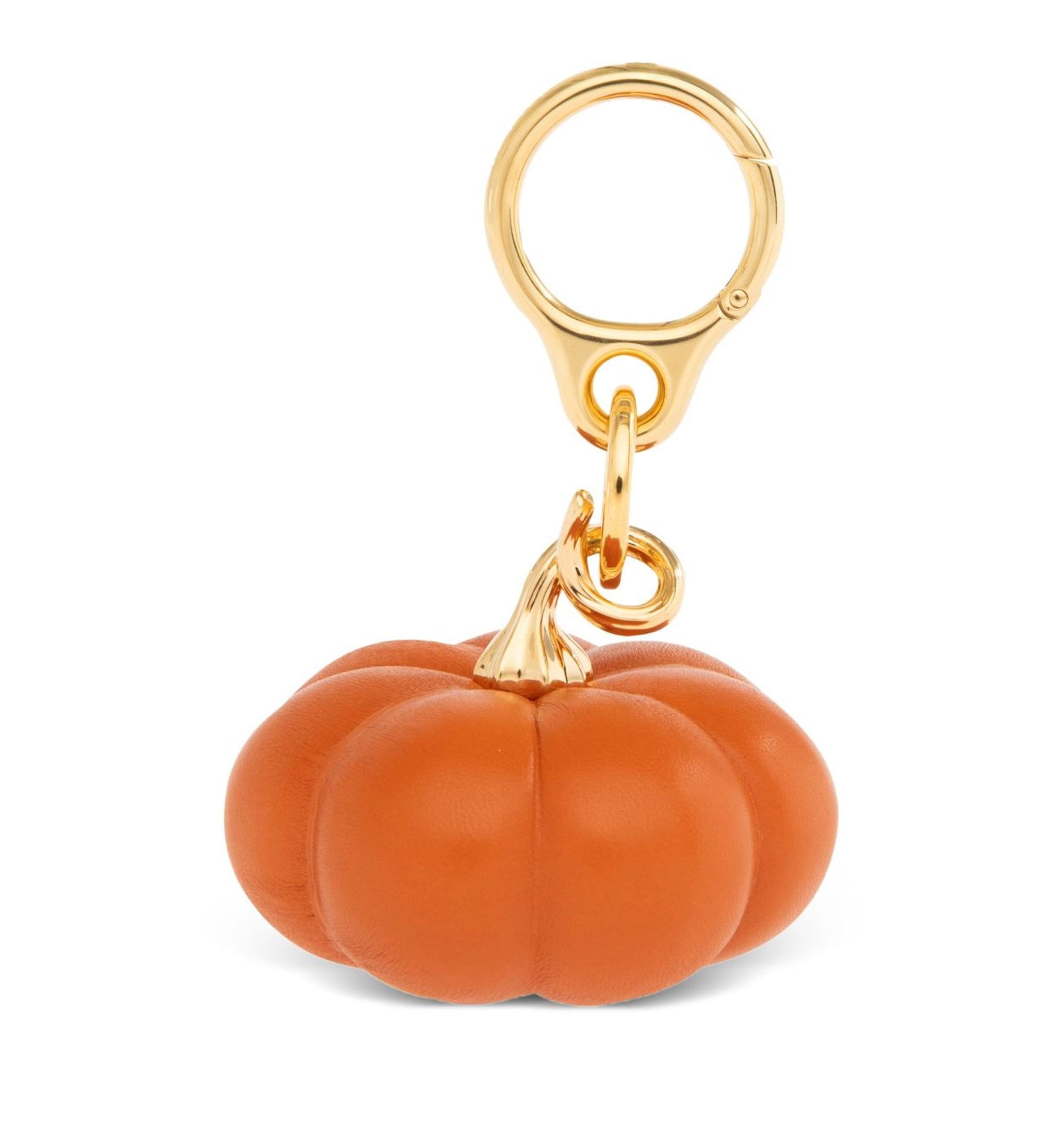 Pumpkin Charm In Lambskin