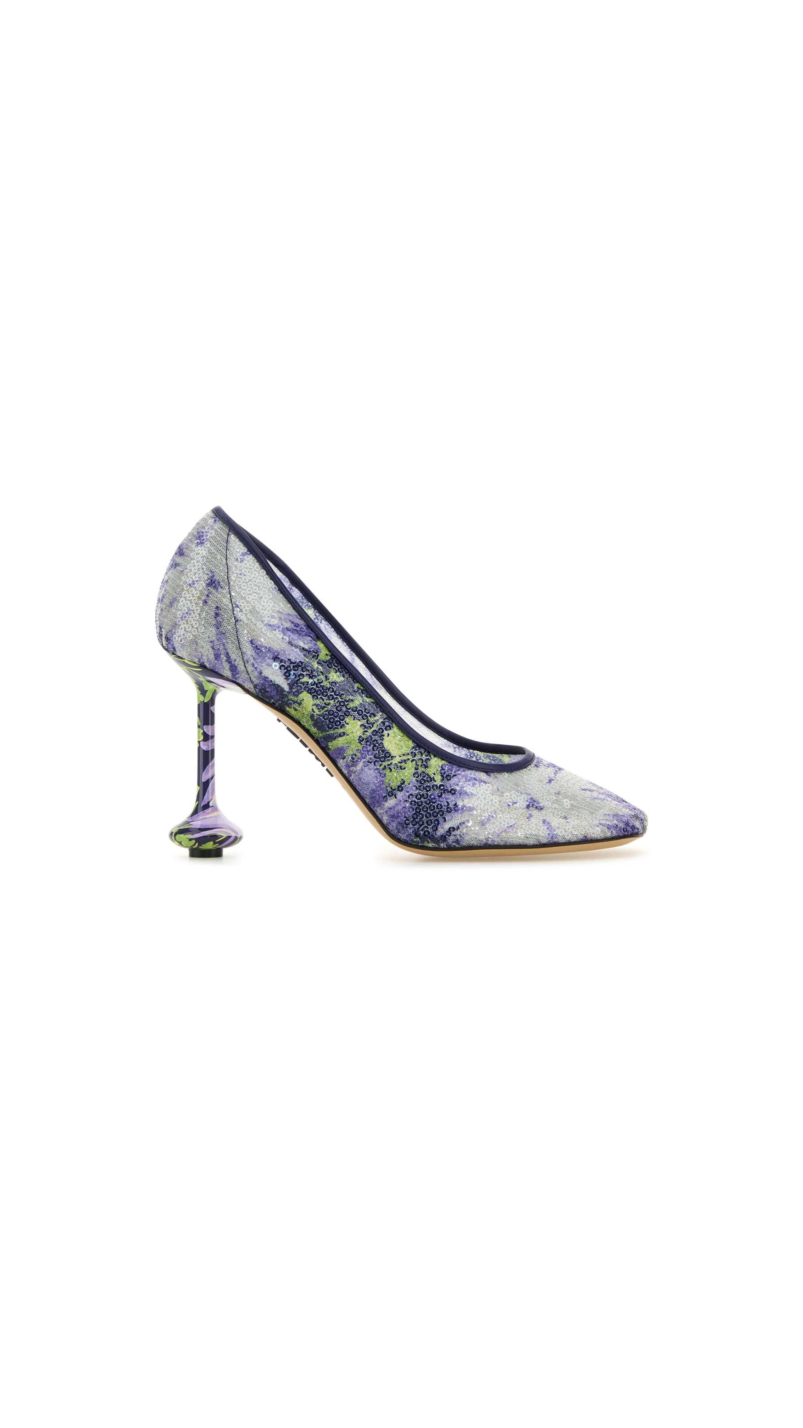 Toy Pumps with sequins - Lilac