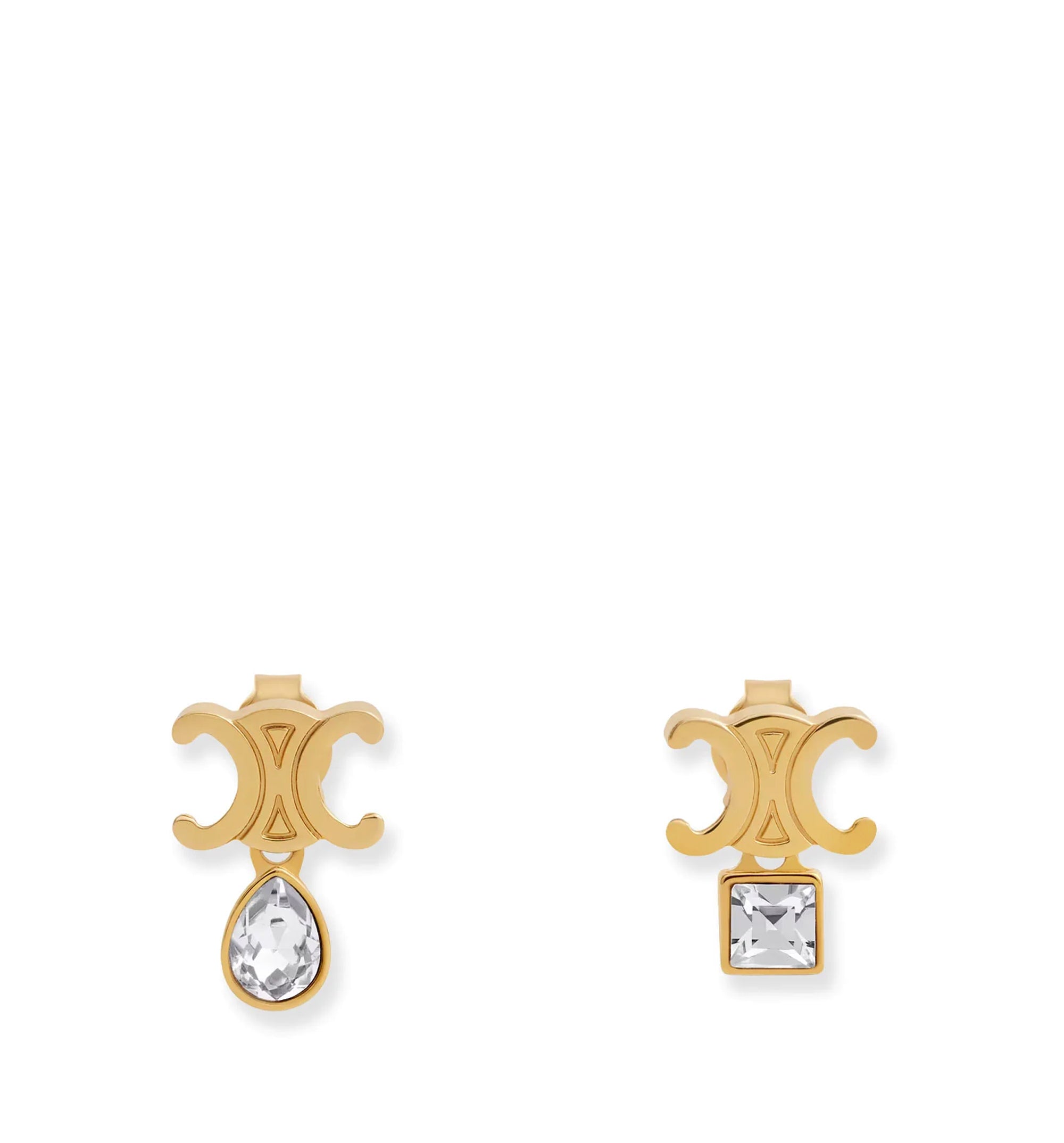 Twinkle Triomphe Metal Earrings