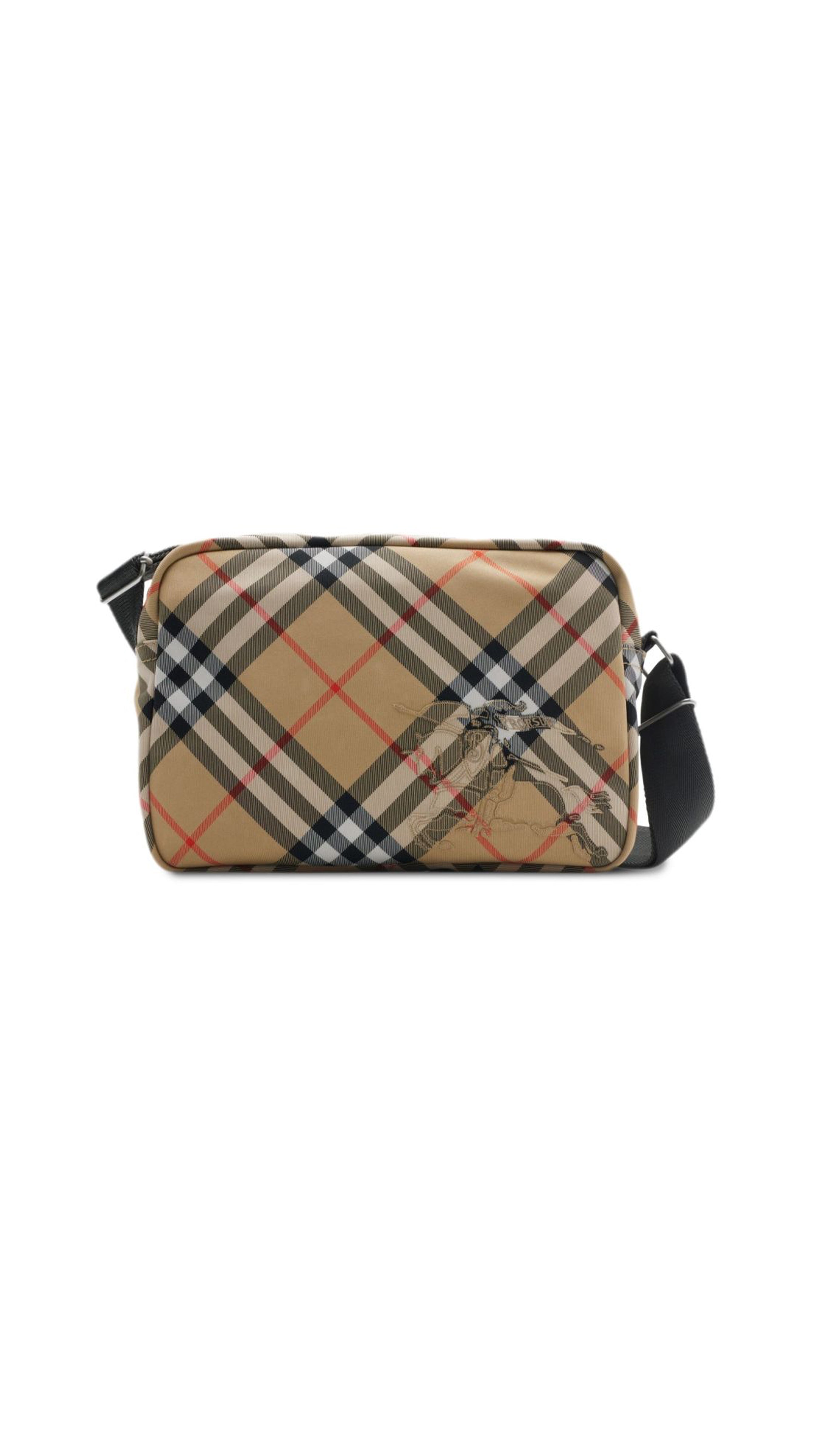 Messanger Crossbody Bags - Beige