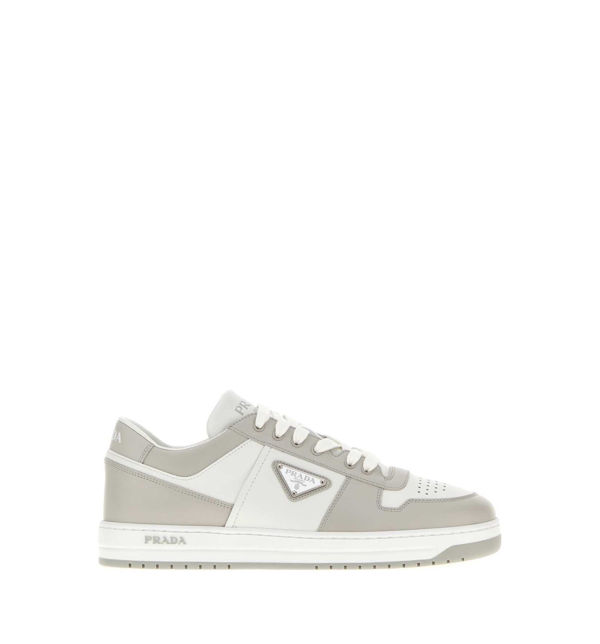 Two-Tone Leather Downtown Sneakers