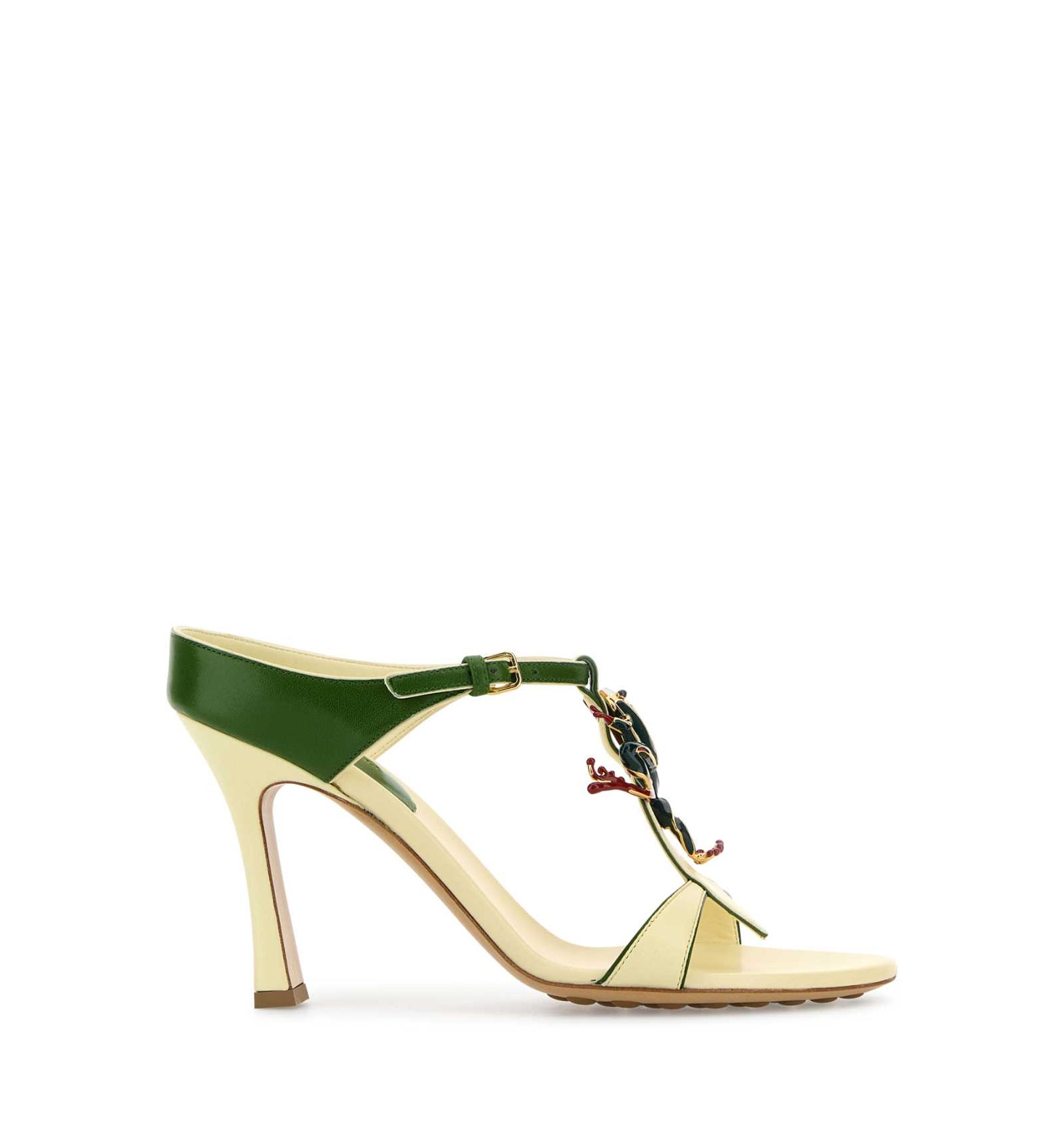 Rana Frog Embellished Heeled Sandals