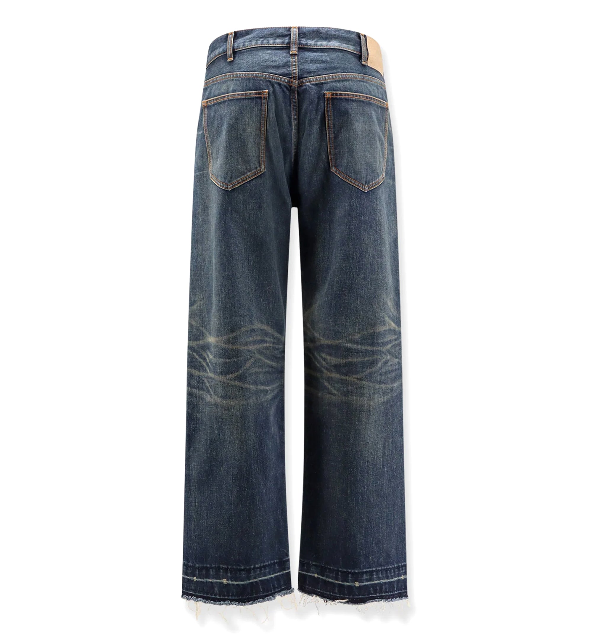 Wesley Jeans In Cotton Denim - Vintage Sapphire