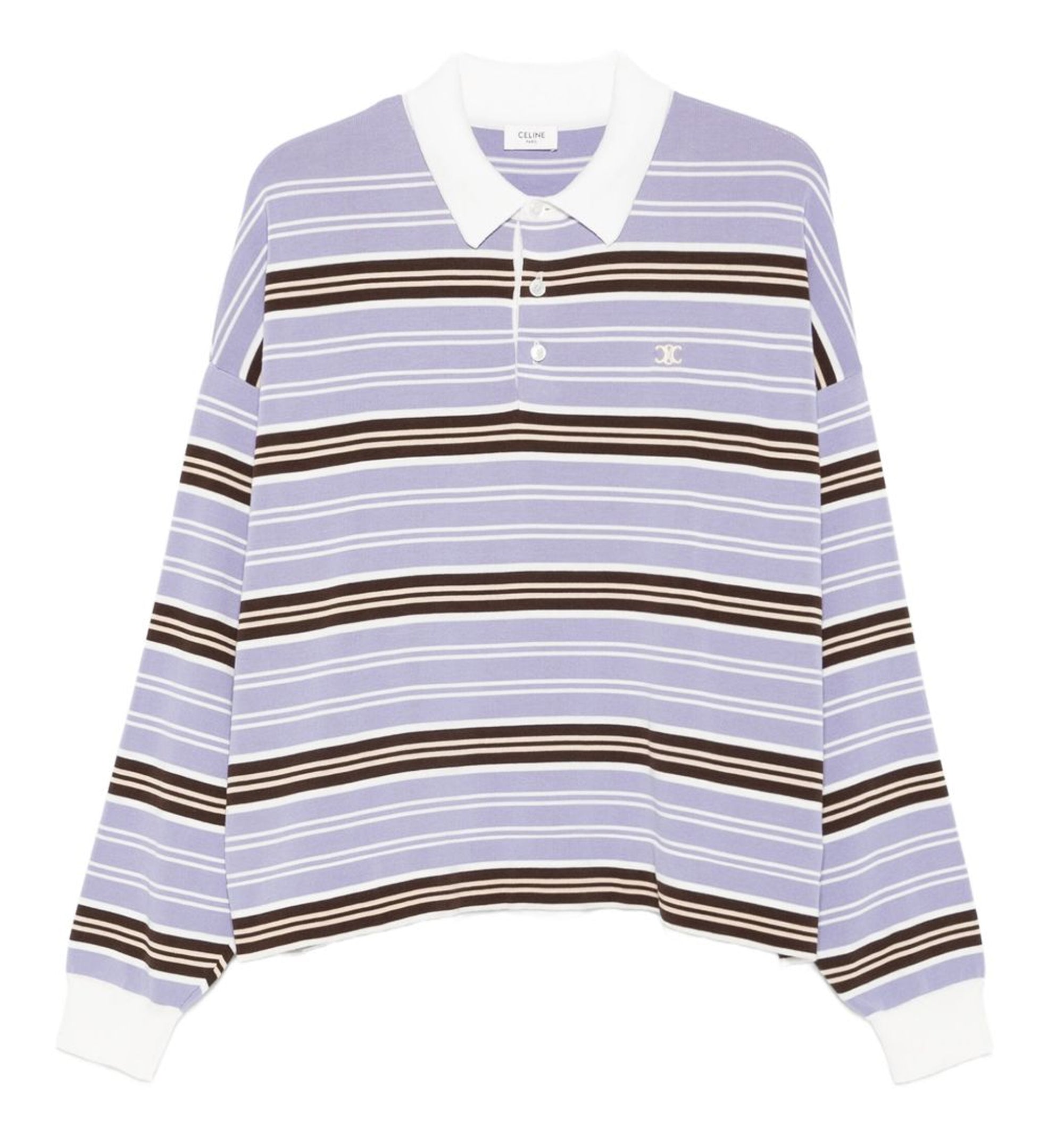 Long-sleeve Polo Shirt - Multi