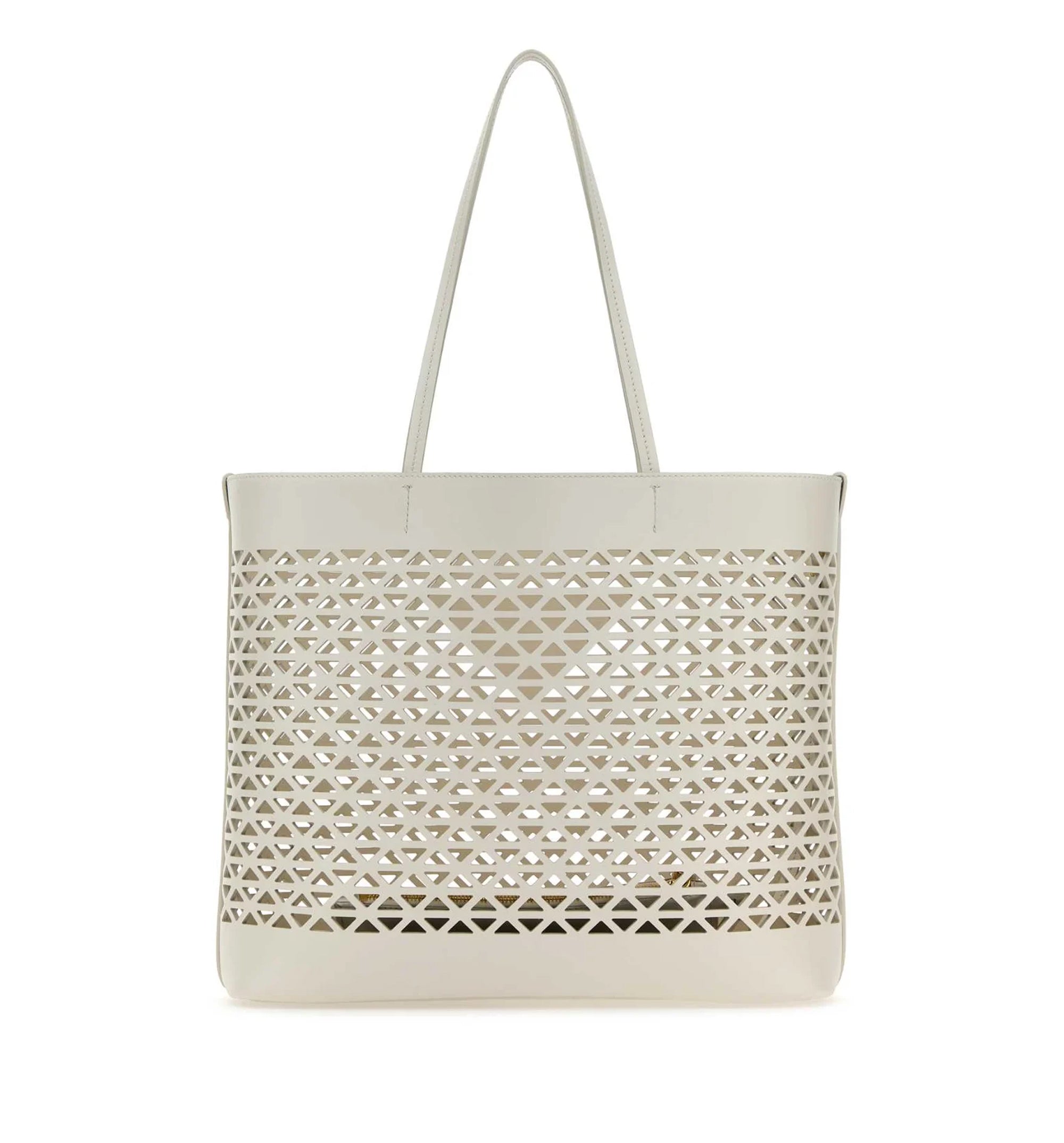 Cut-Out Detailed Tote Bag