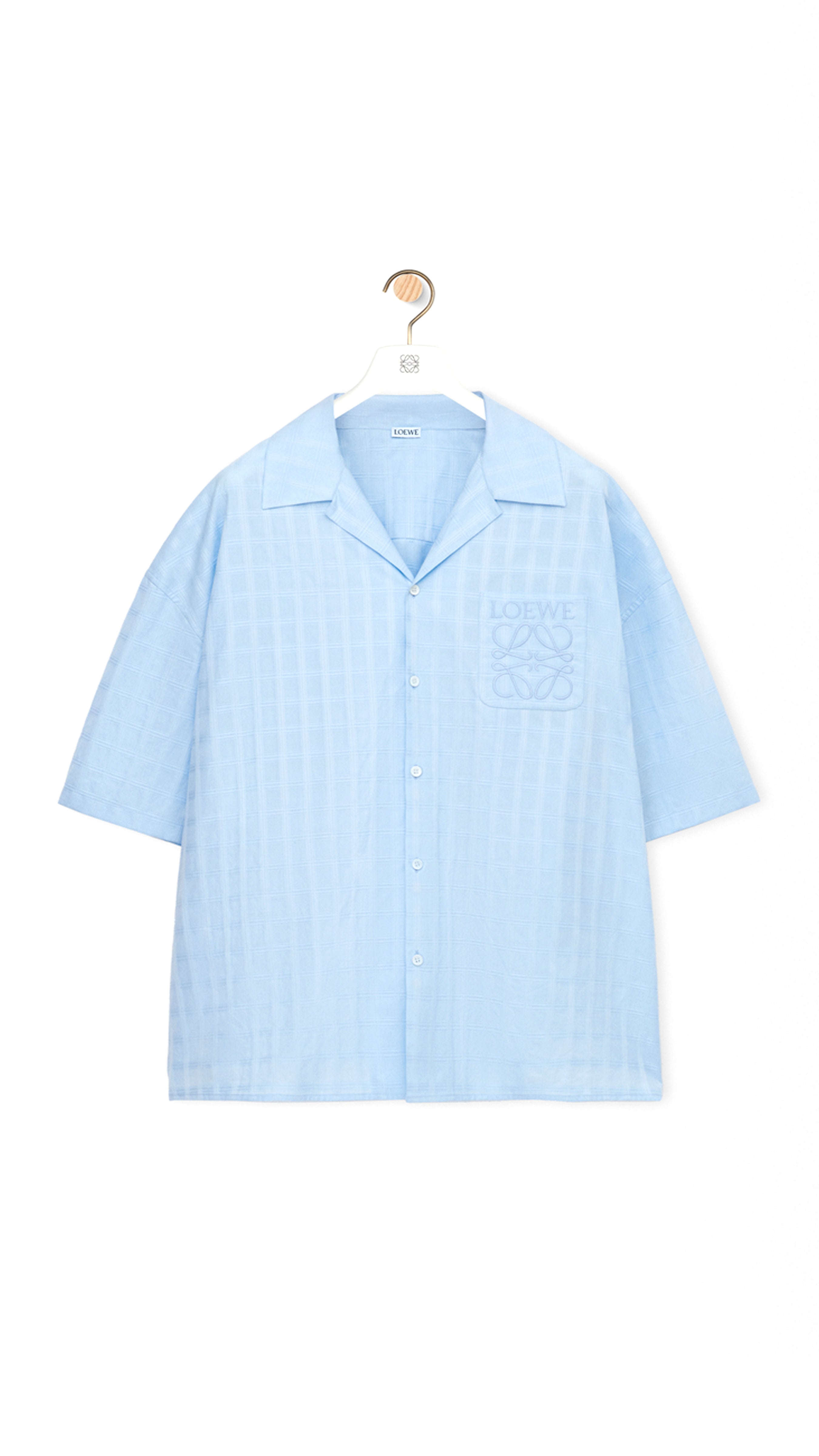 Short Sleeve Shirt In Cotton