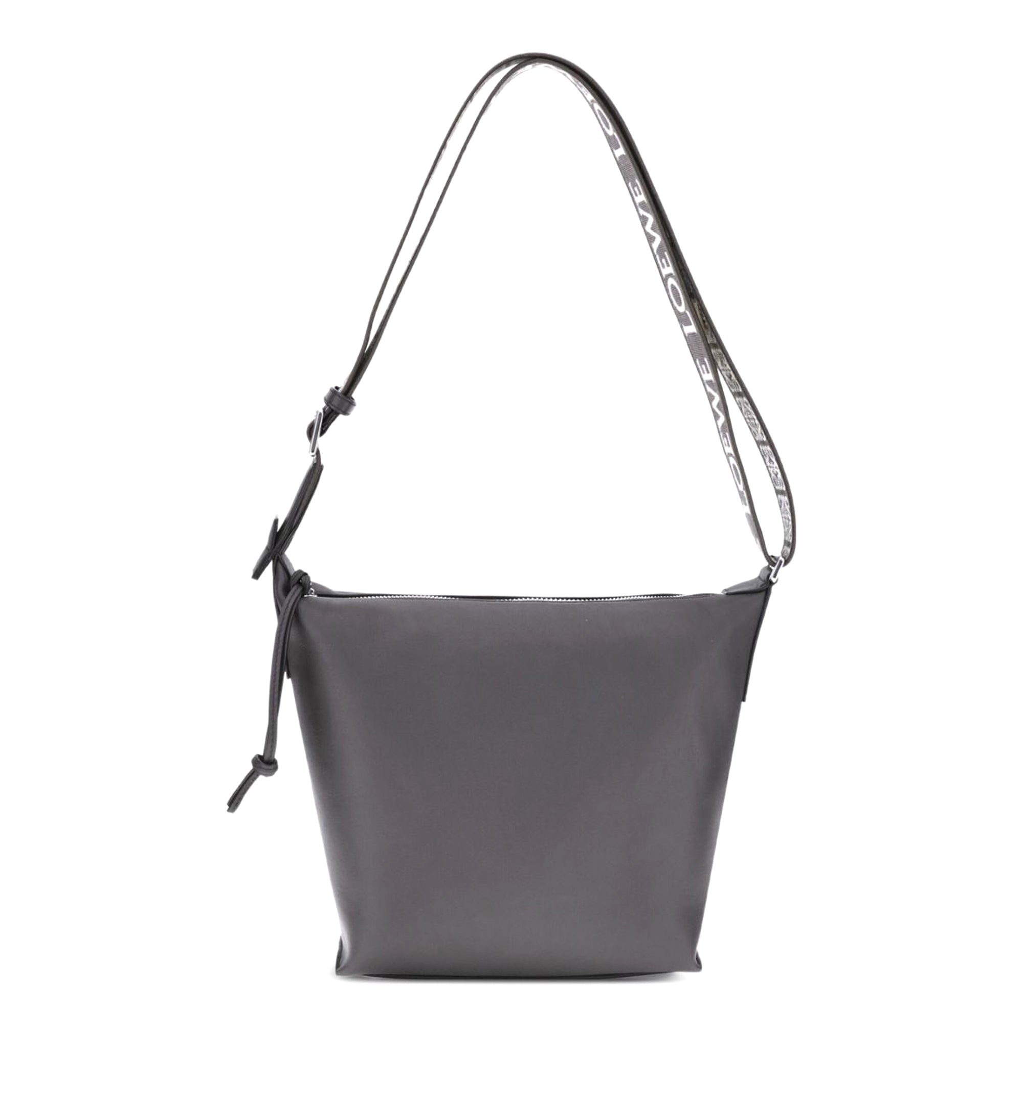 Small Cubi Crossbody Bag in Supple Smooth Calfskin and Jacquard
