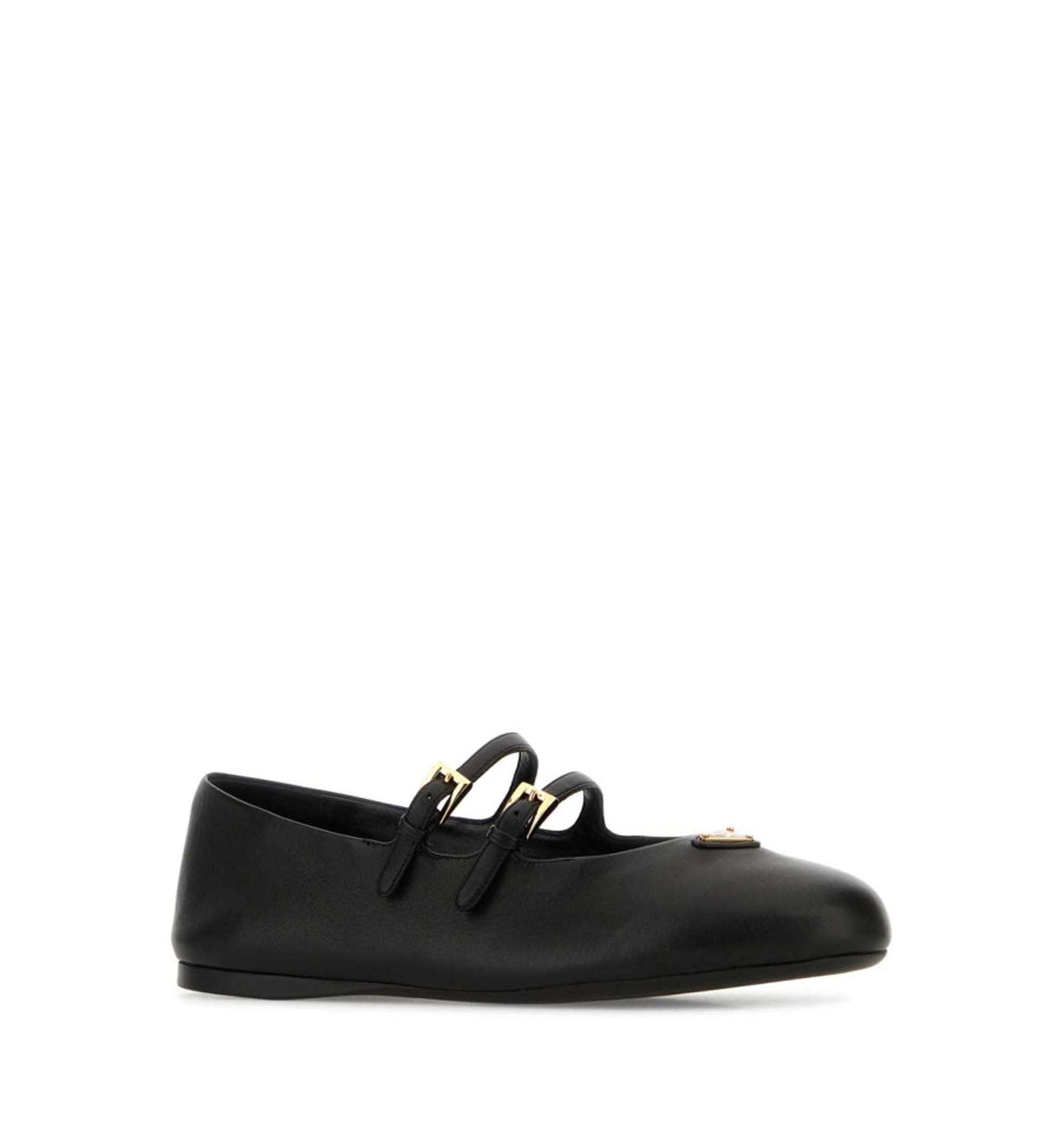 Leather Ballet Flats
