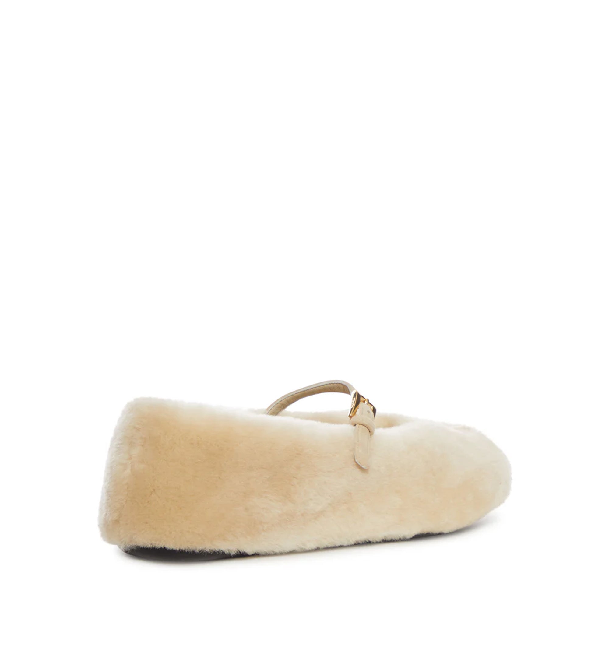 Shearling Ballerinas