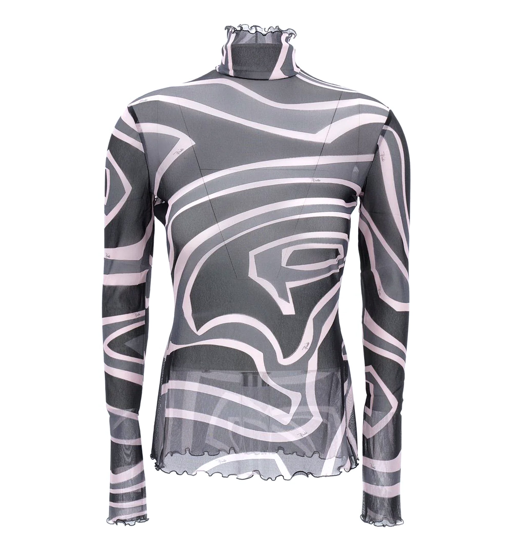 Labyrinth Print Top - Multi