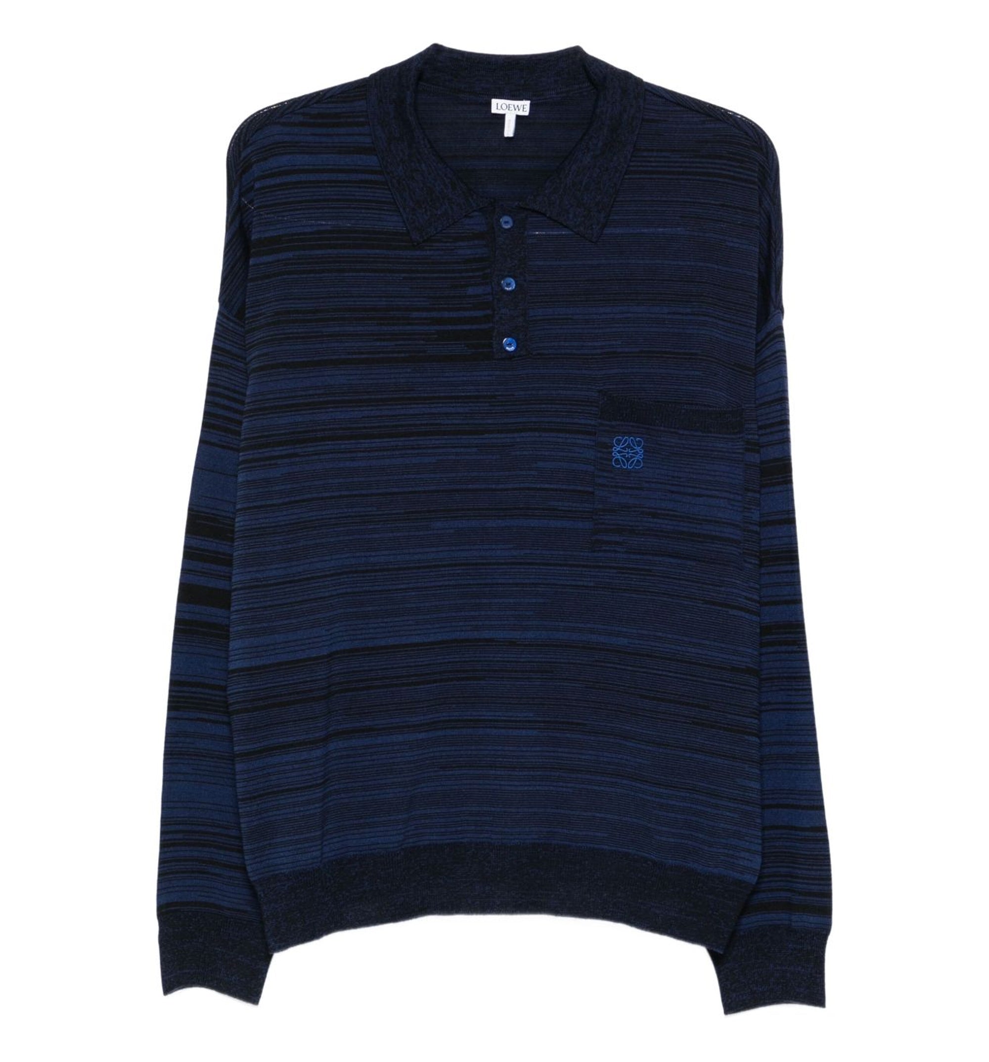 Polo Sweater In Wool