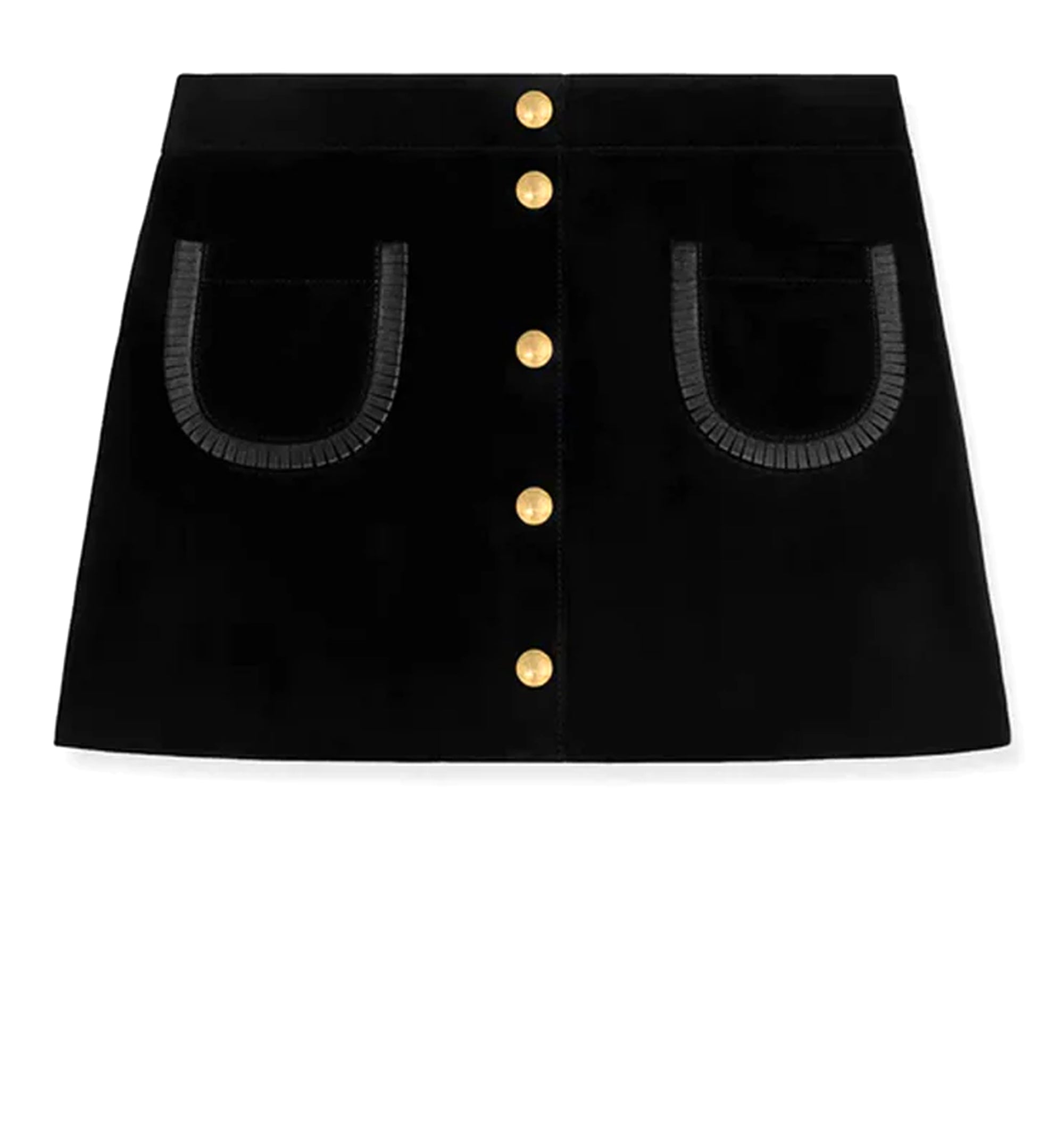 Suede Mini Skirt