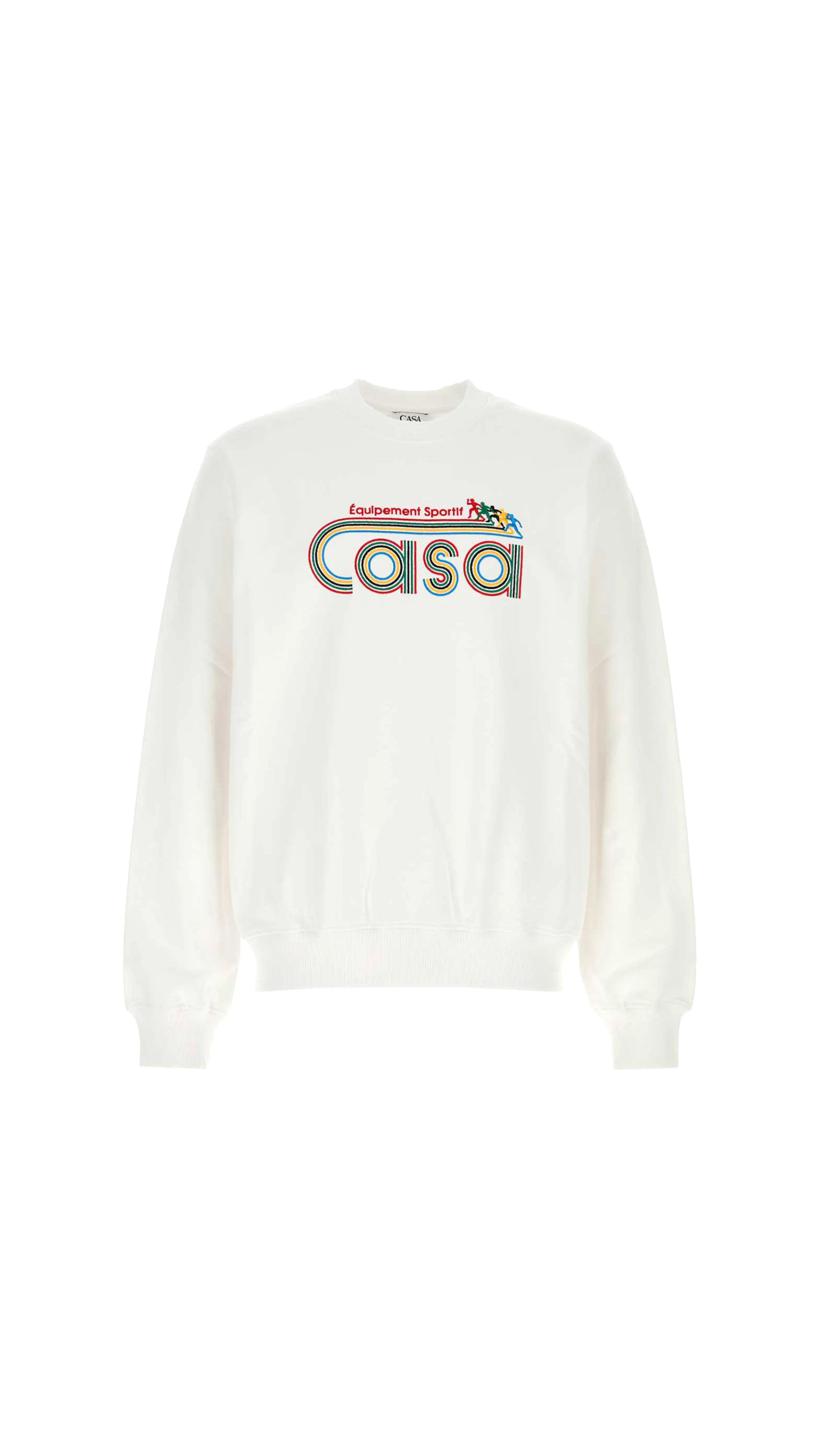 Équipement Sportif Sweatshirt - White
