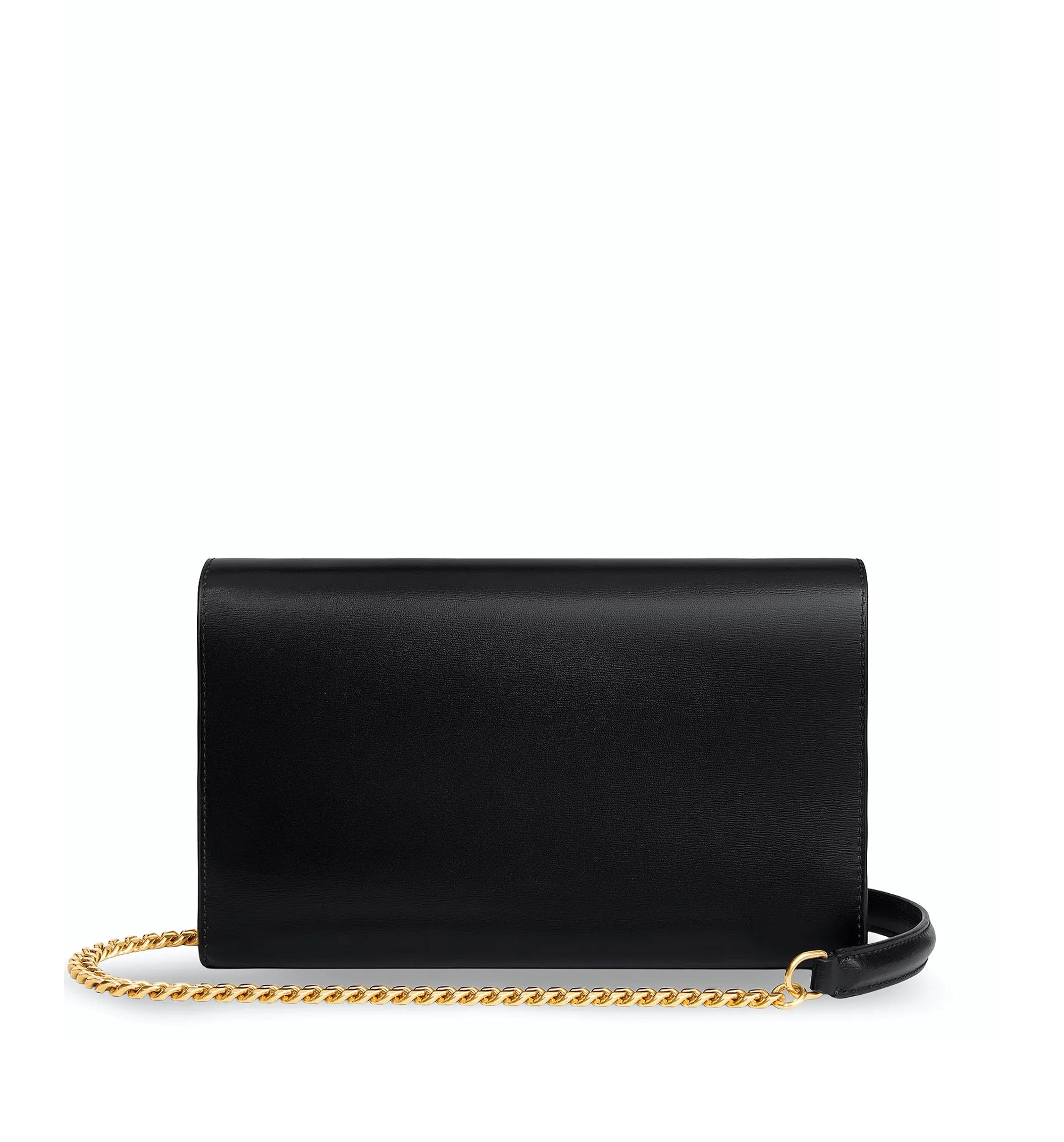 Wallet On Chain Leather Shoulder Bag