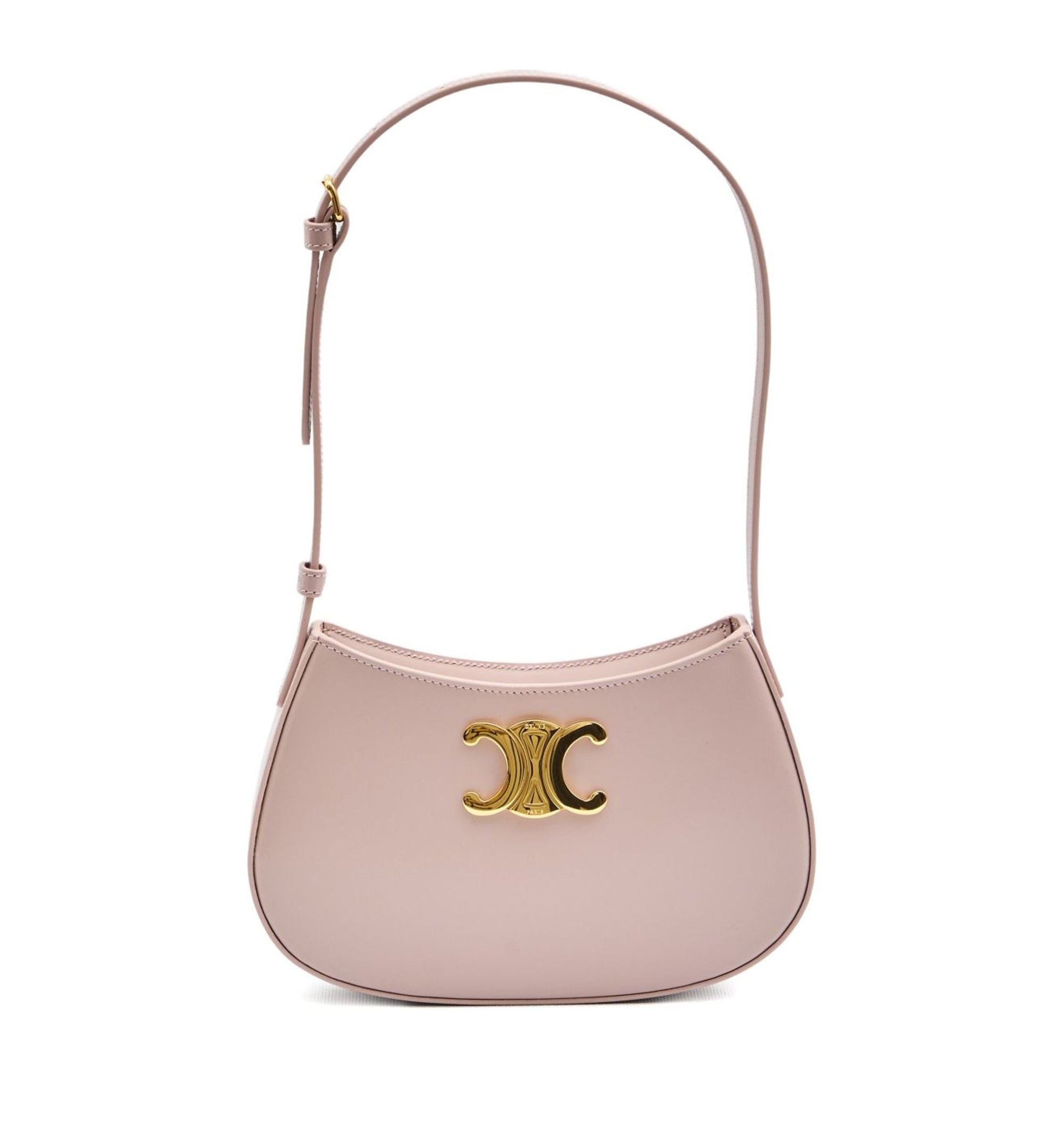 Medium Tilly Bag in Calfskin - Pastel Pink