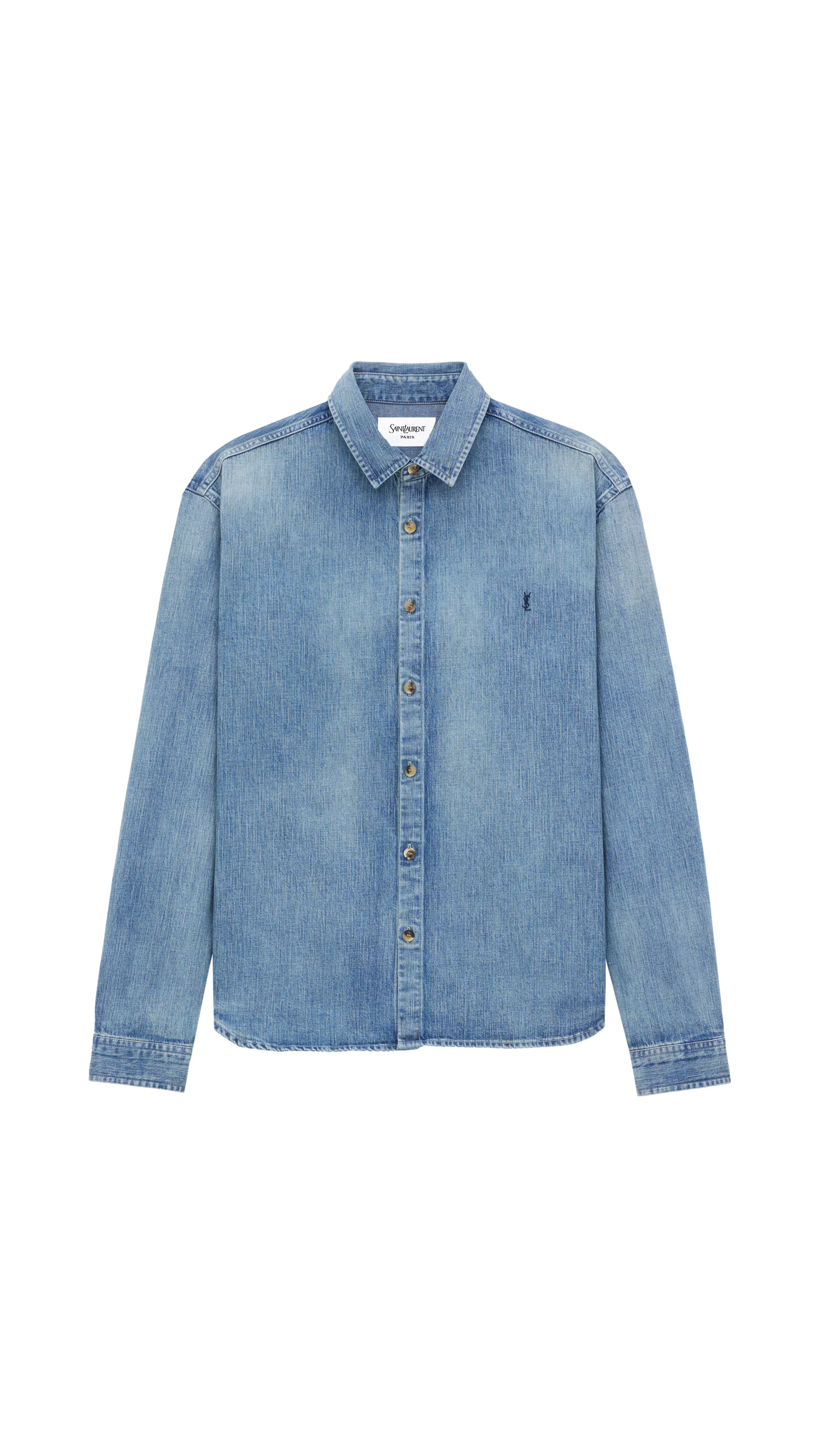 Cassandre Shirt in Denim - Day Blue