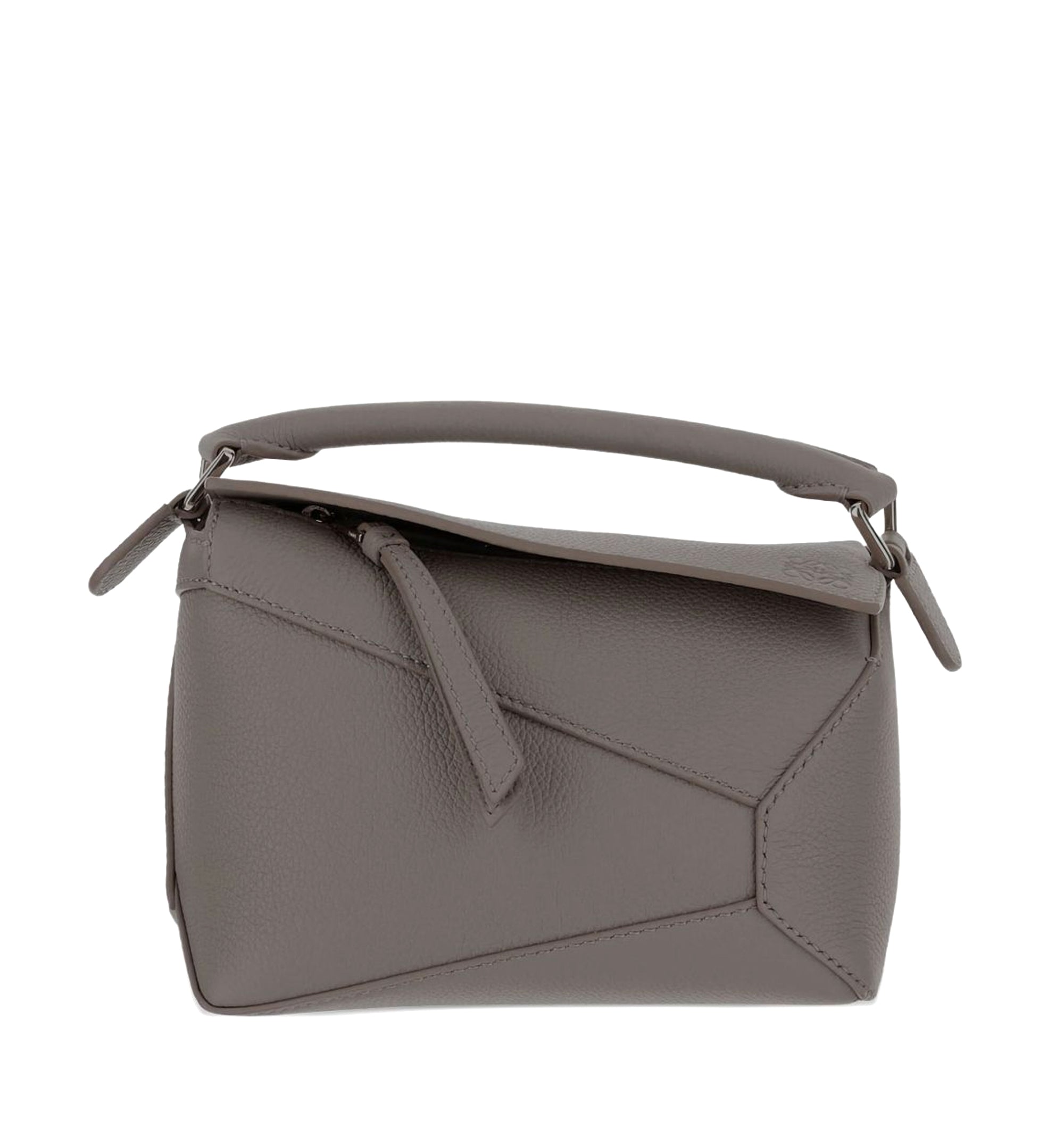 Mini Puzzle Edge Bag in Soft Grained Calfskin