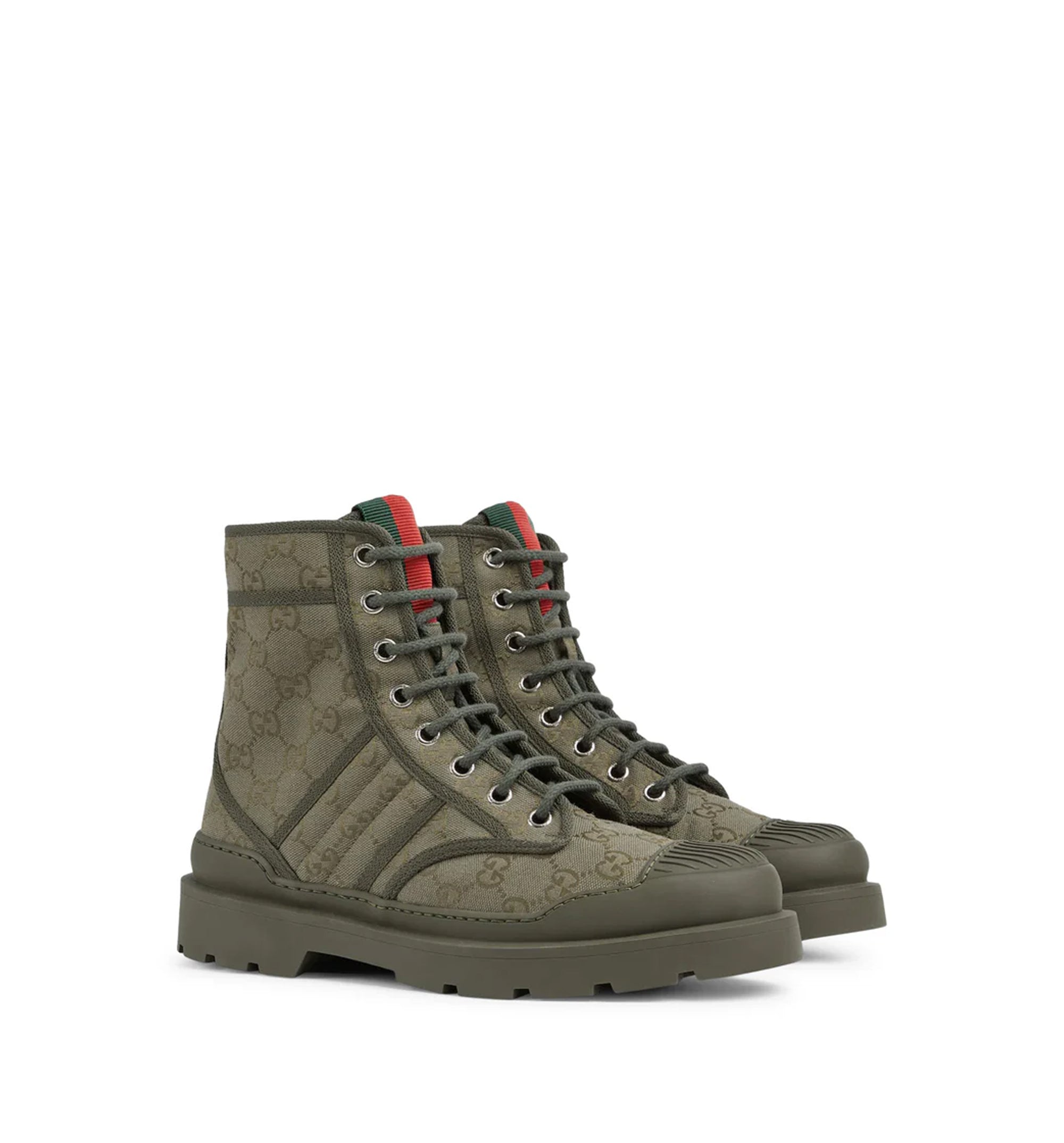 Boot With Web Detail