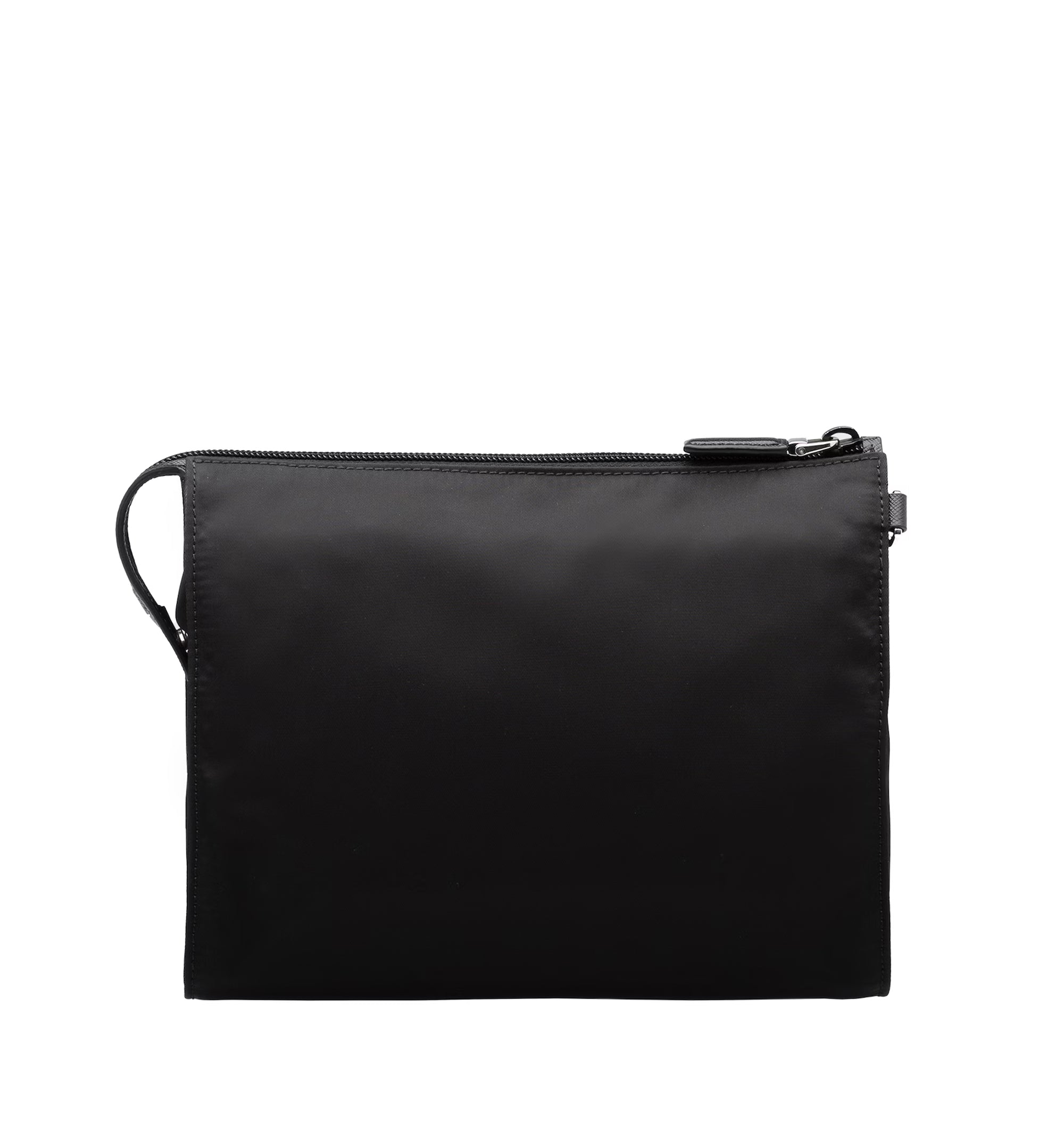 Re-Nylon and Saffiano leather necessaire