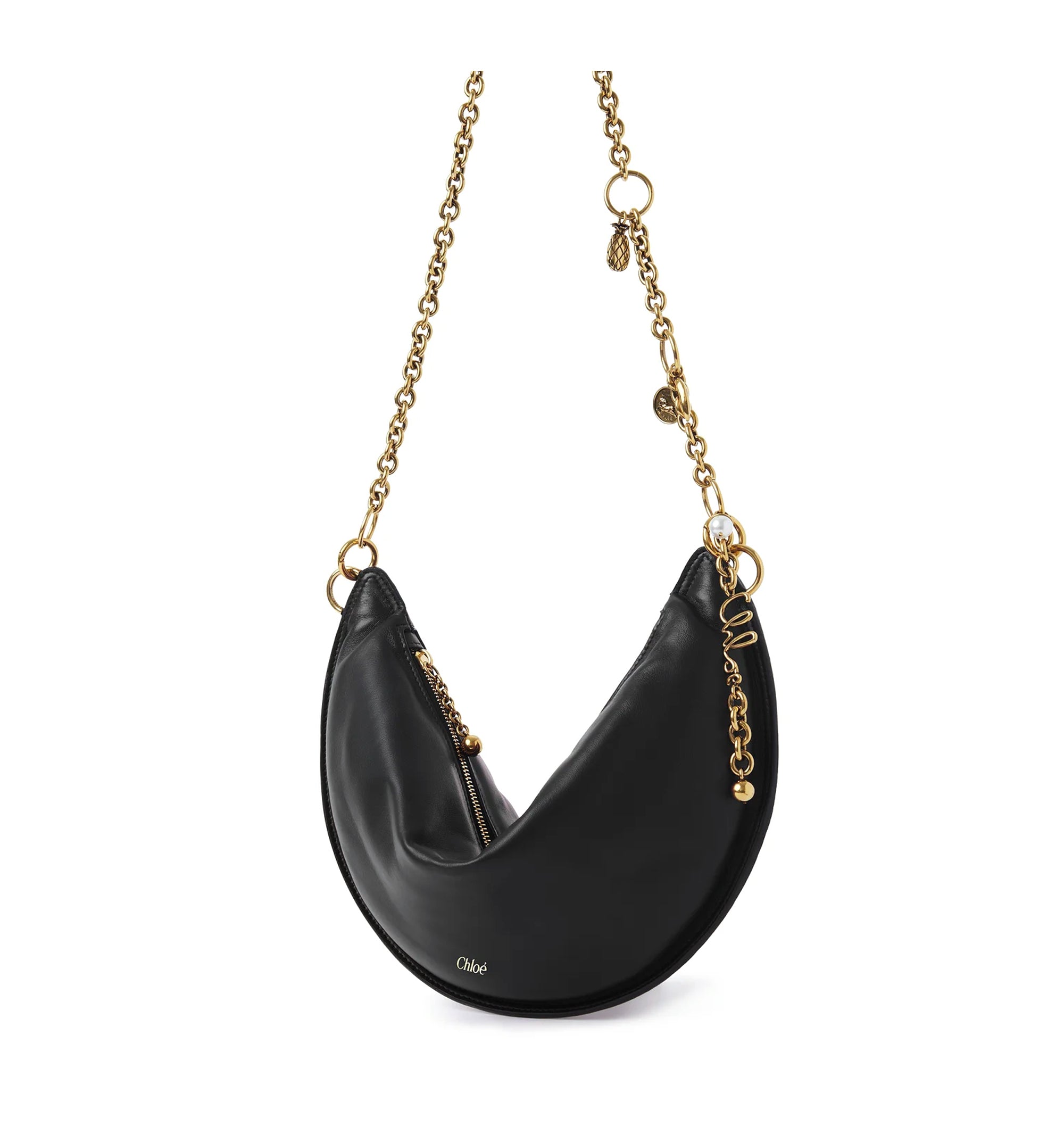 Icons Shoulder Bag In Soft Leather