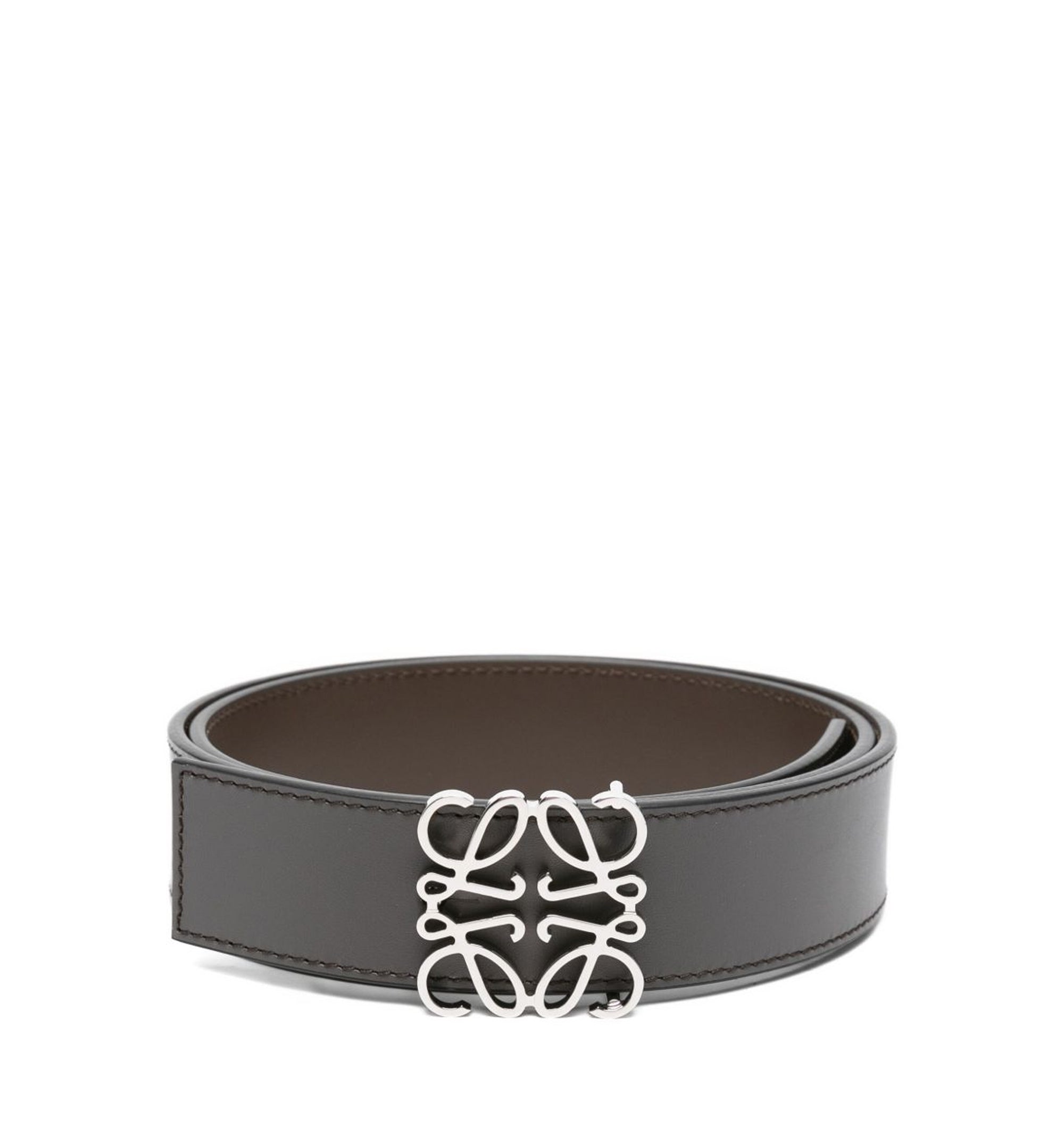 Reversible Anagram Belt in Smooth Calfskin