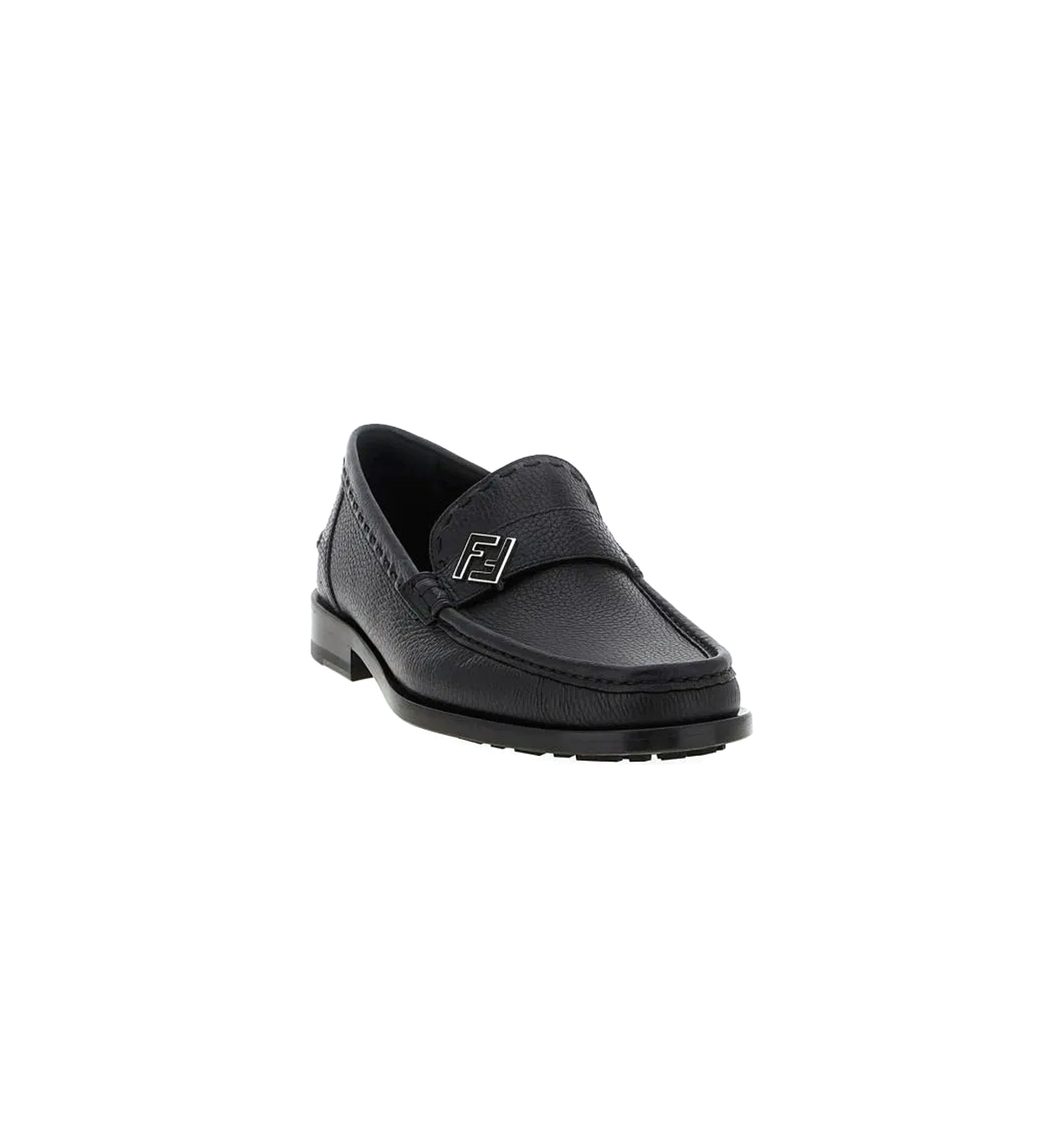 Ff Metal Loafers - Black