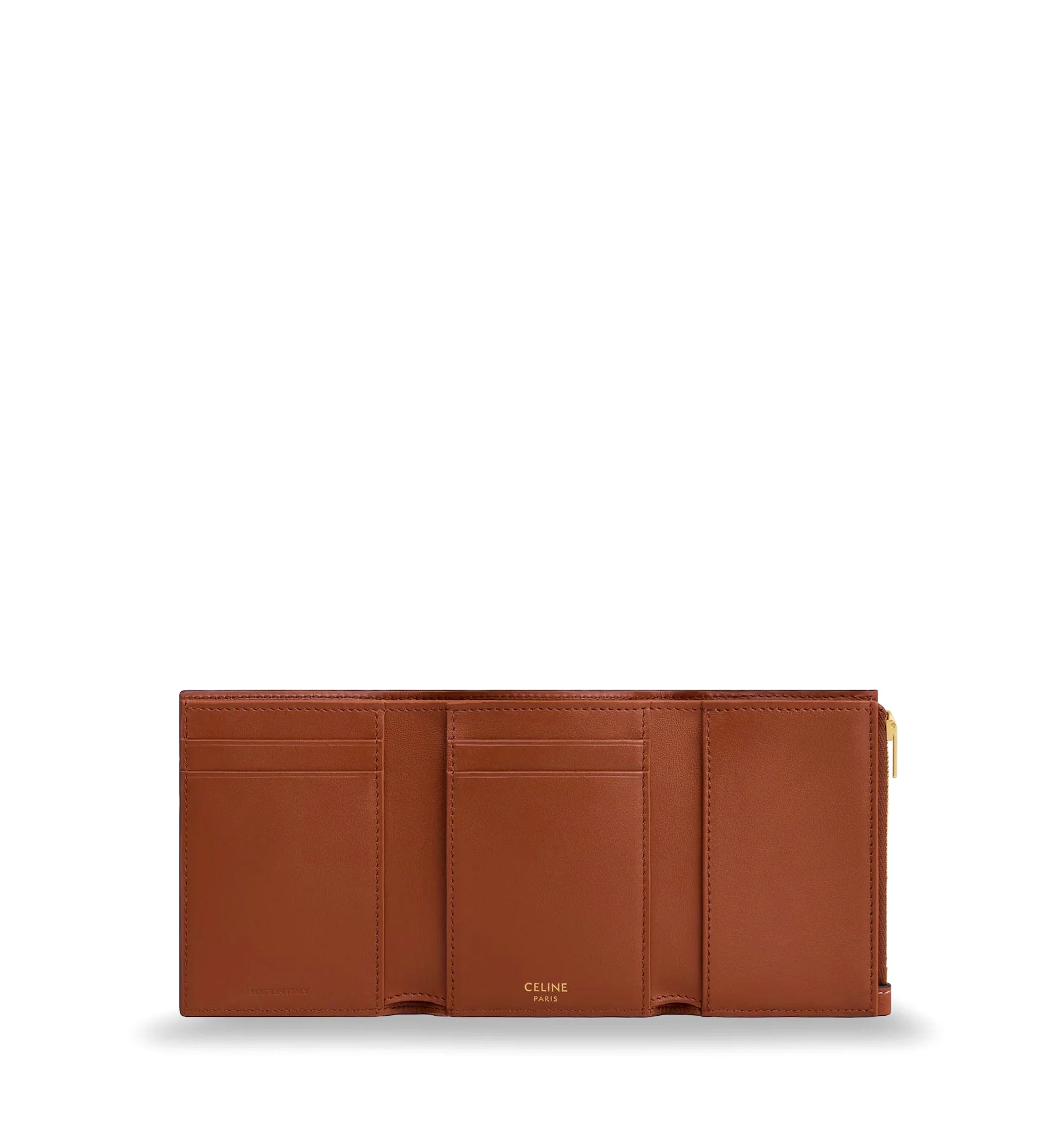Fine Strap Wallet Nino in Supple Grained Calfskin