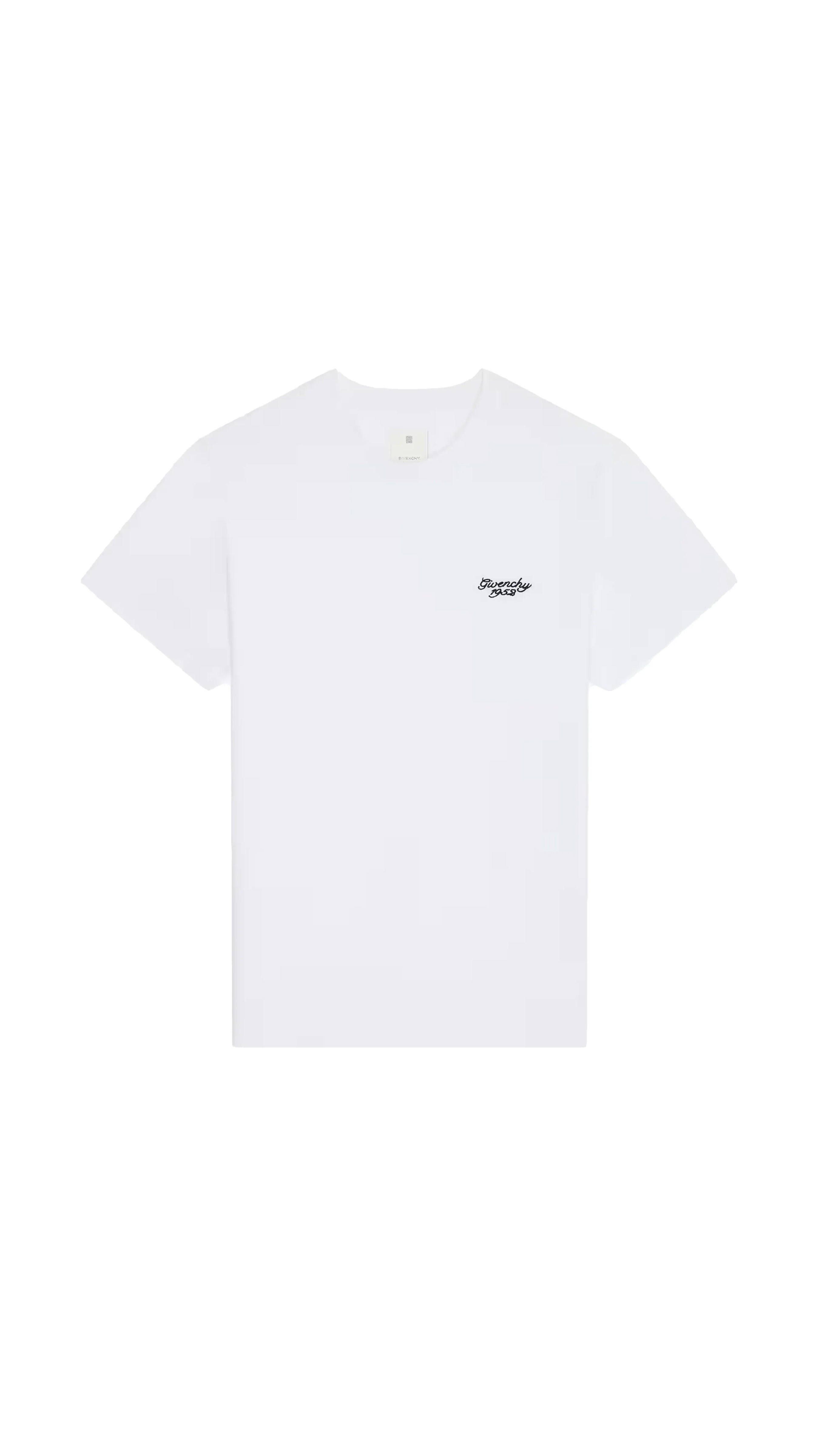 1952 Slim Fit T-shirt In Cotton - White
