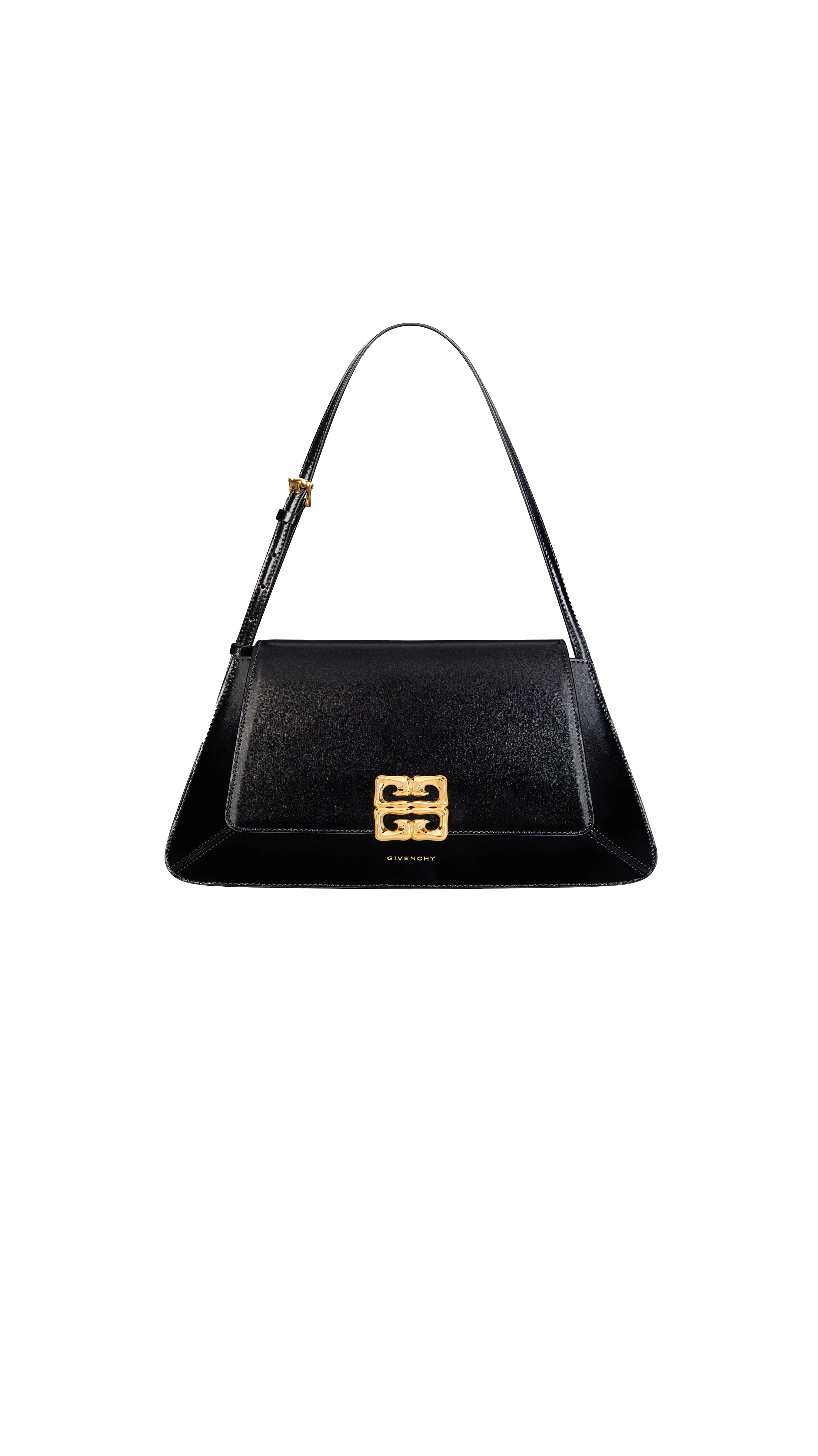 4G Liquid Bag in Box Leather - Black