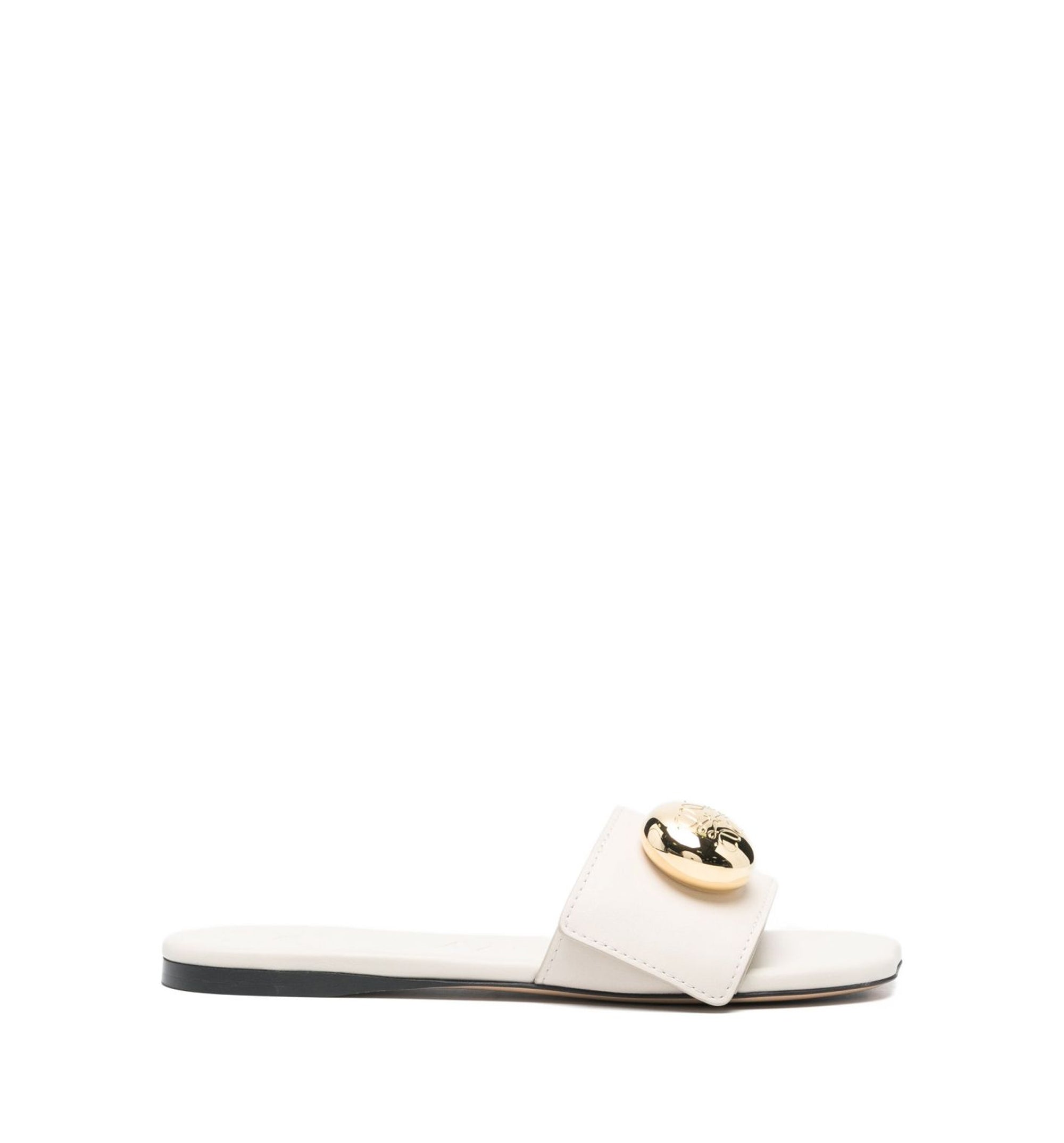 Pebble Slide in Soft Calfskin