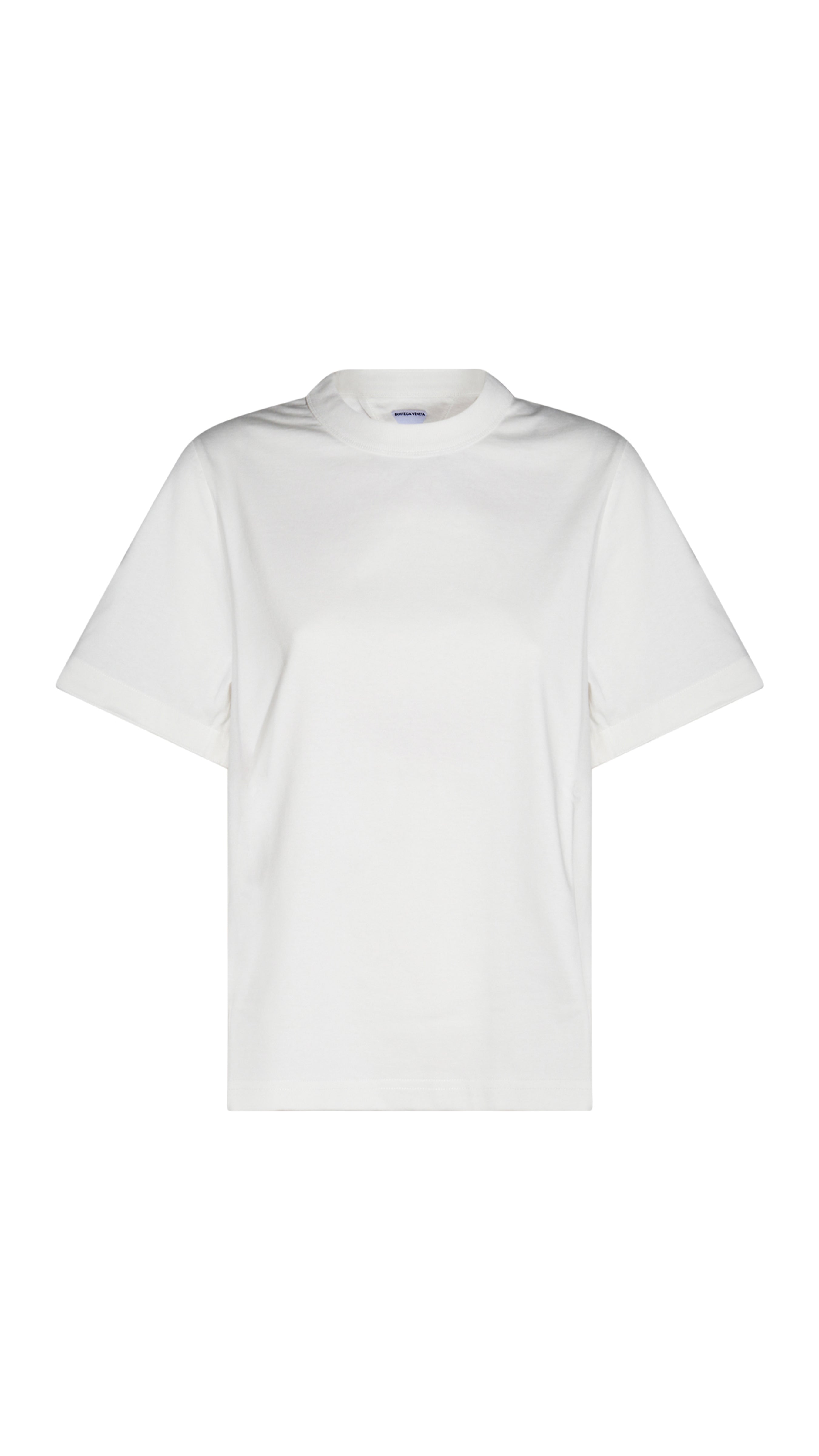 Cotton T-shirt - Chalk / Multistripes