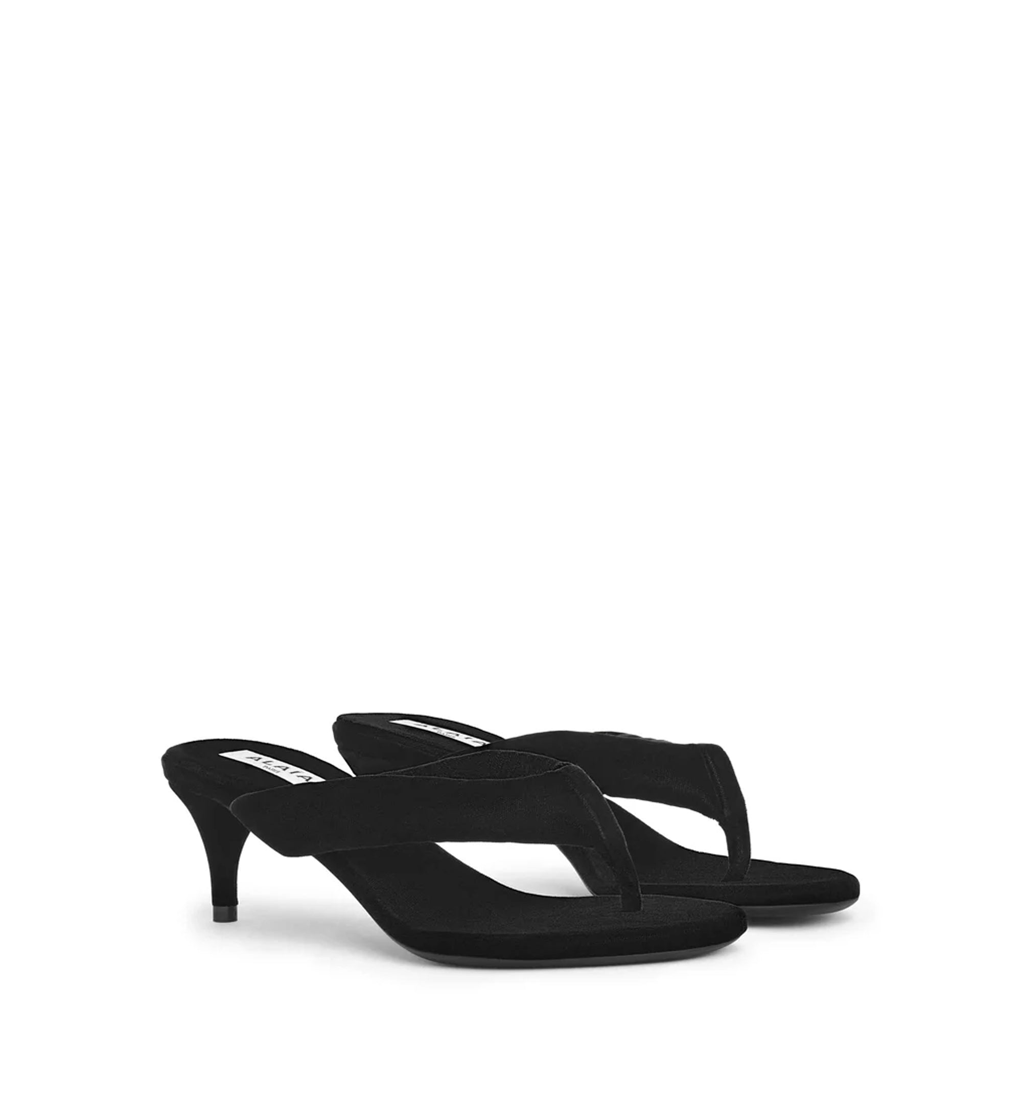 Velvet Heel Flip-flops Mule
