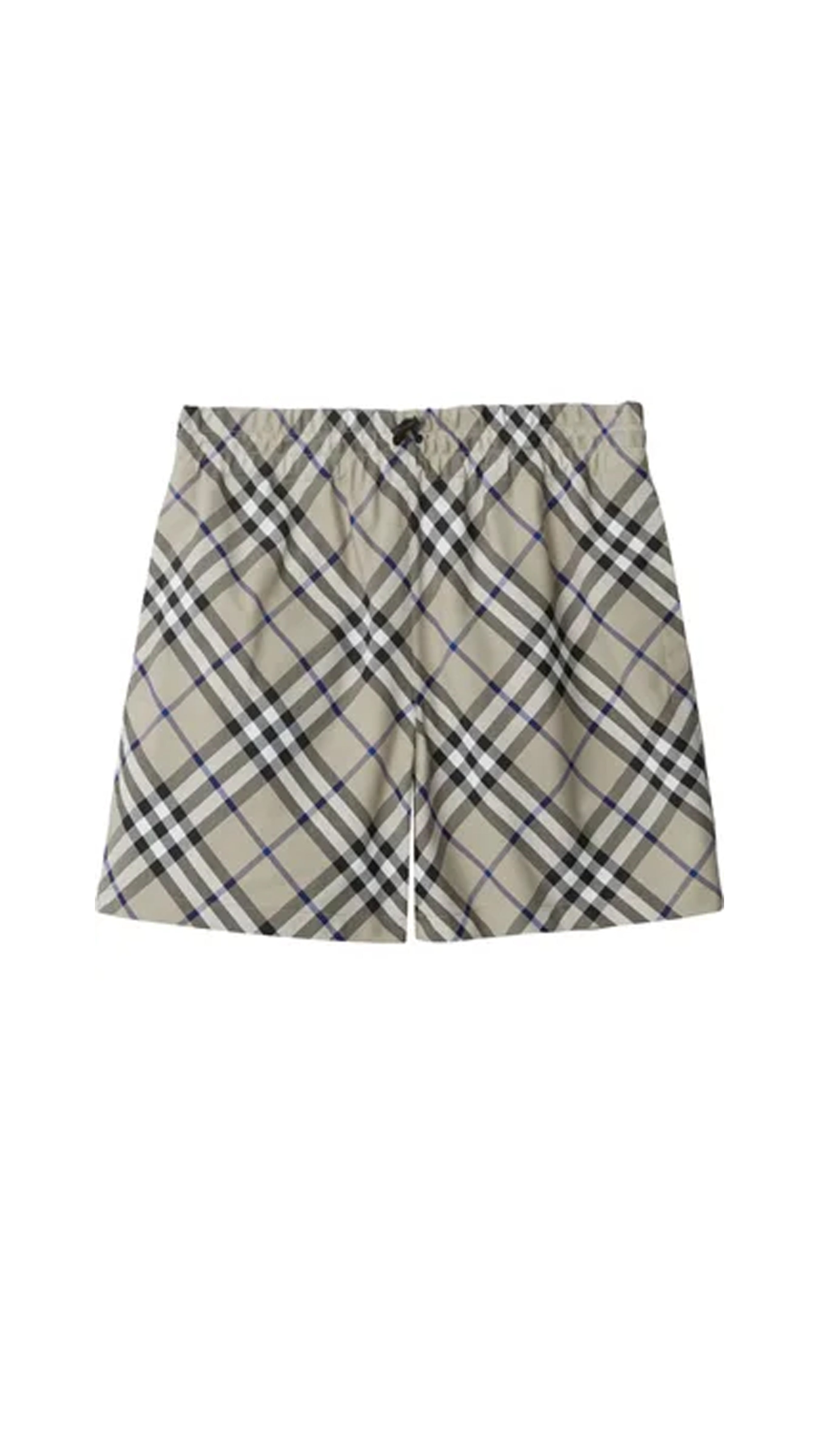 Check Bermudas - Beige