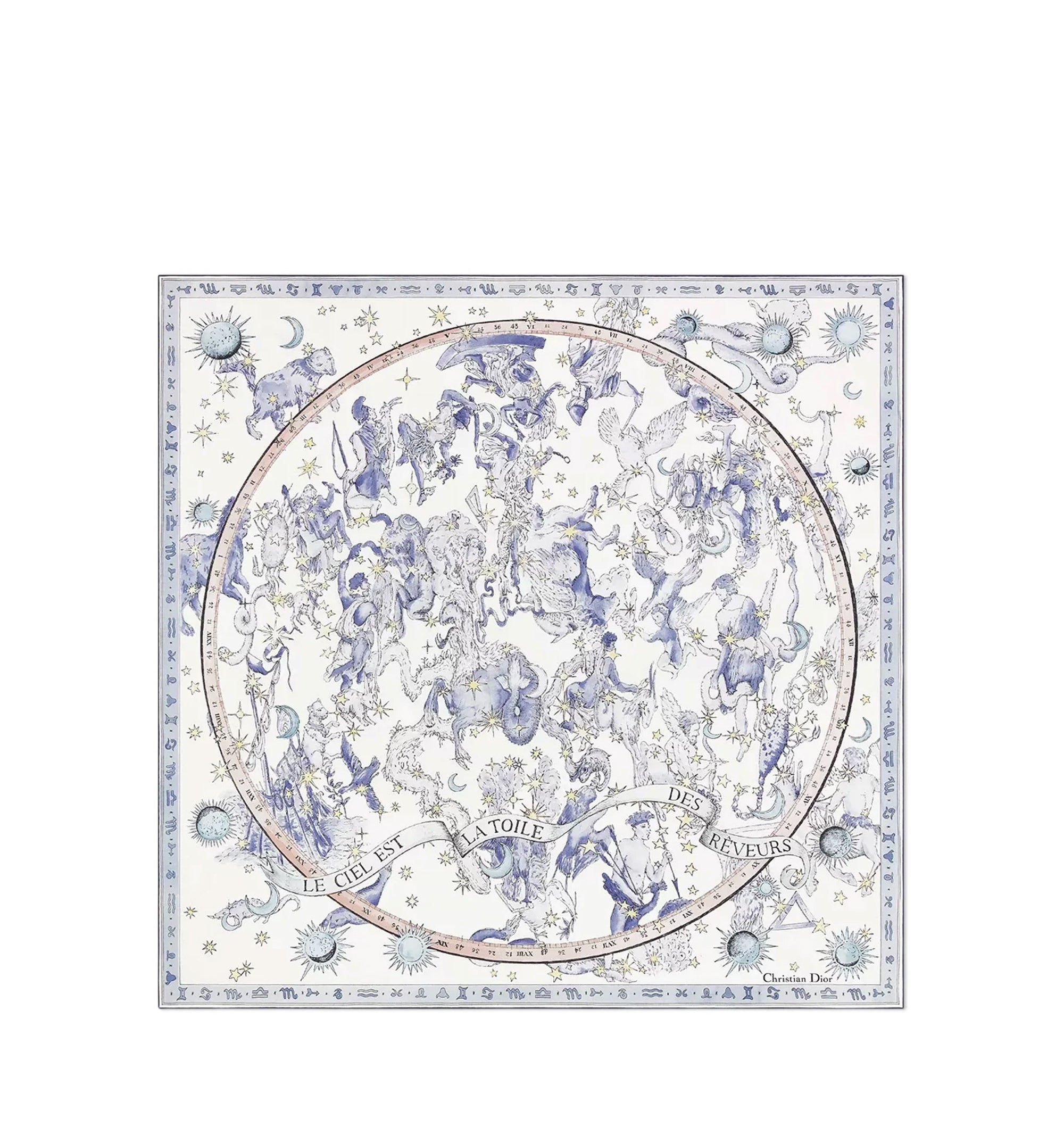 Dior Night of Dreams 90 Square Scarf