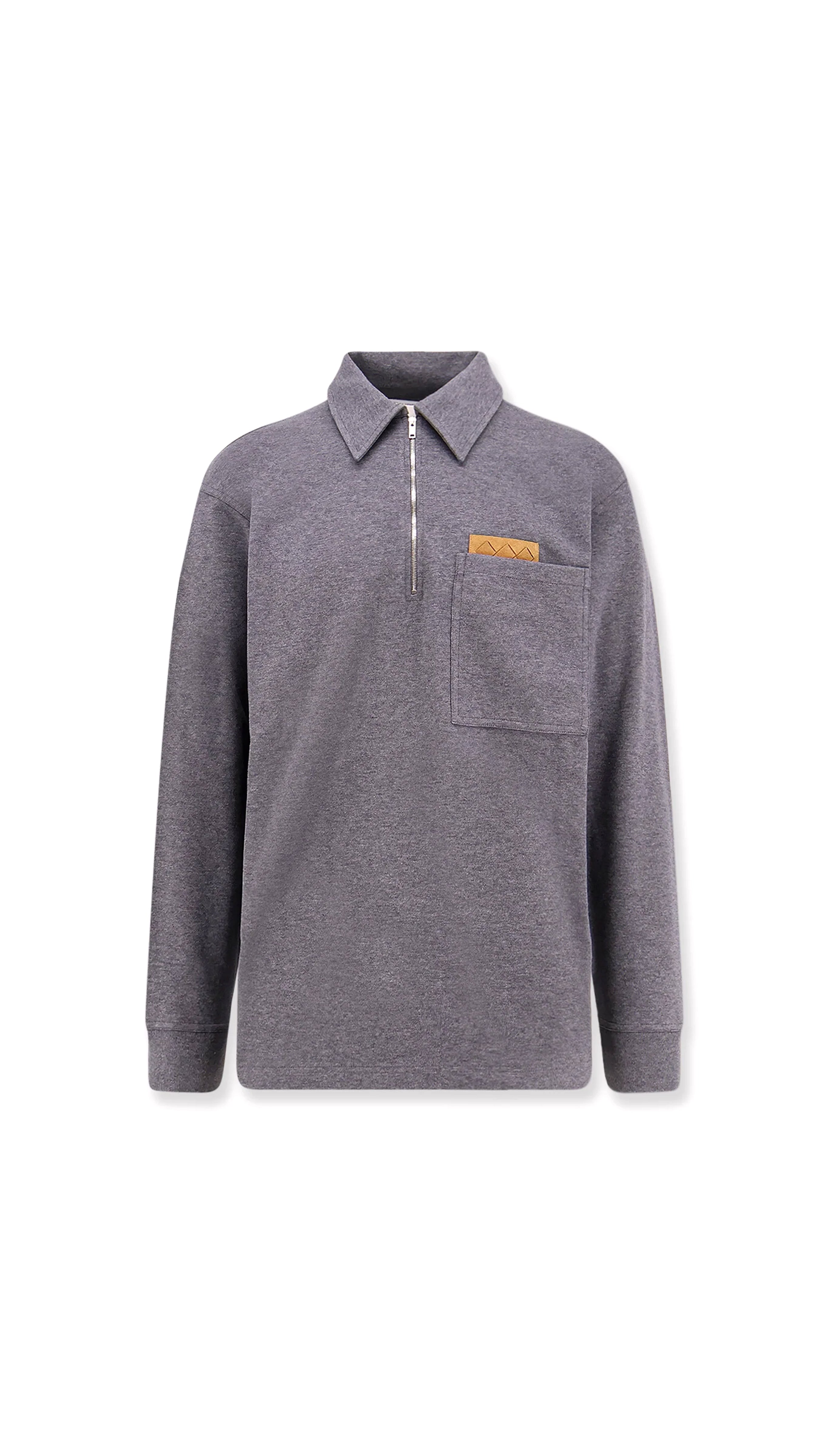 Cotton Sweater - Grey