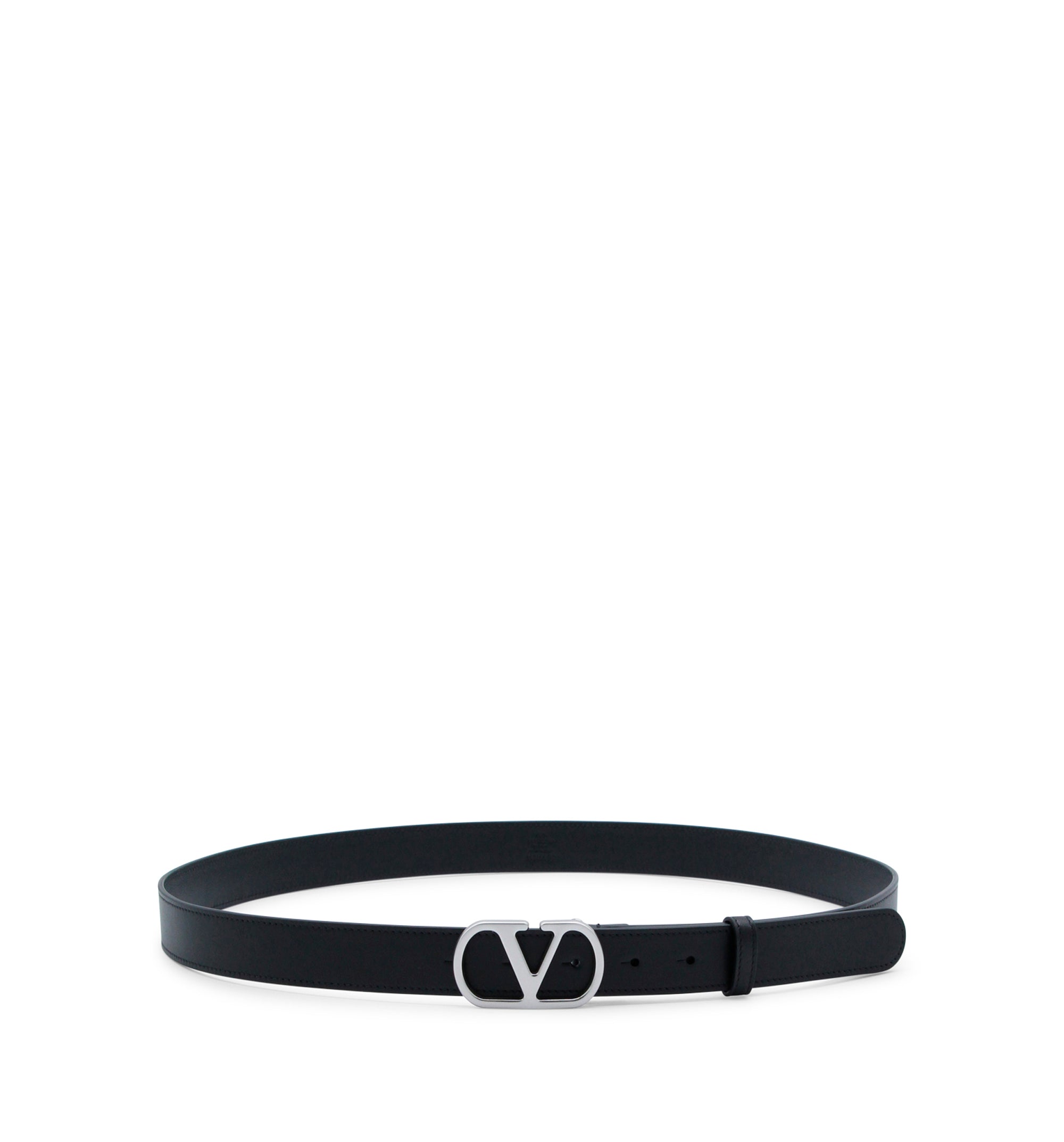 Vlogo Singature Leather Belt