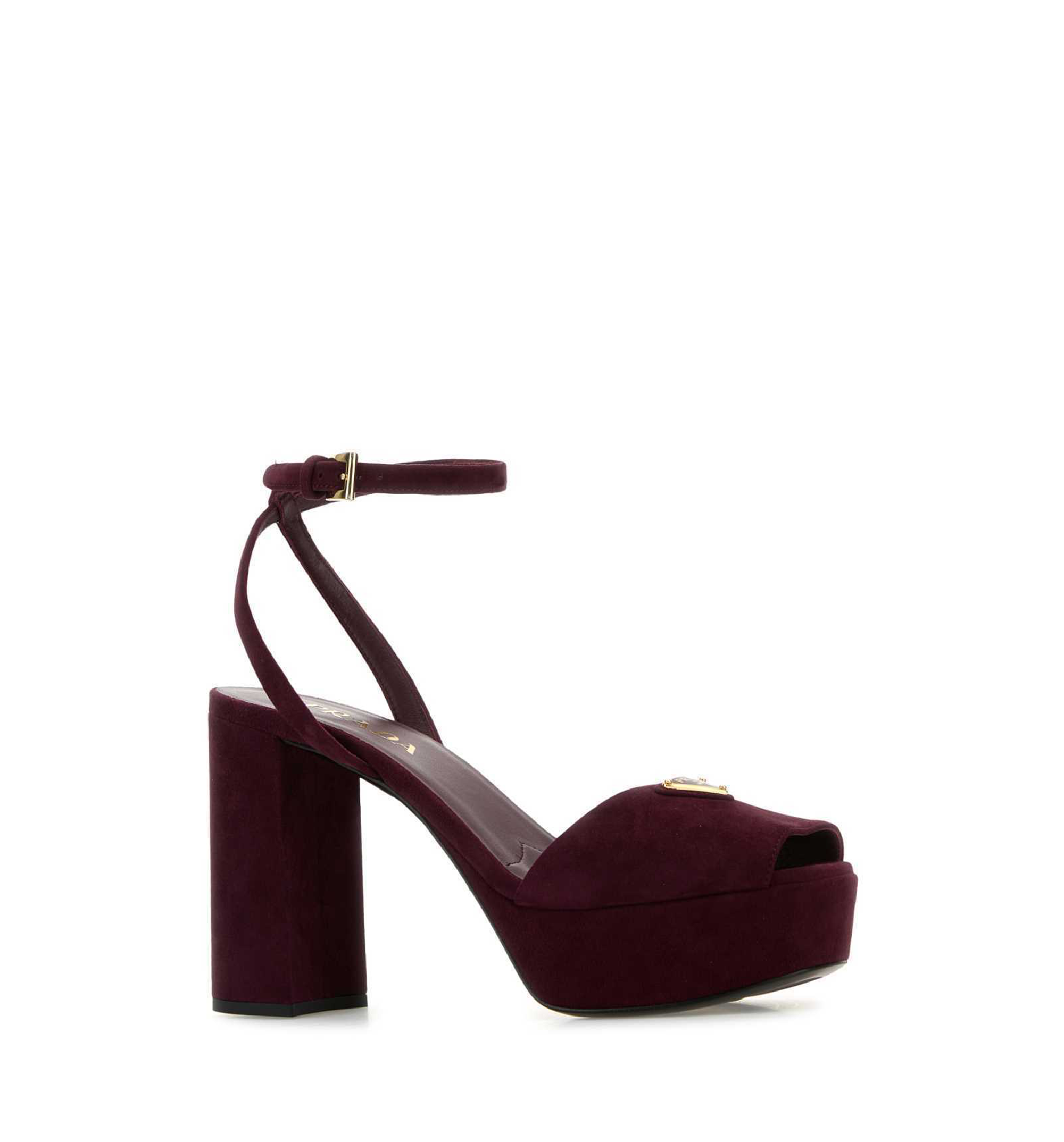 Suede Platform Sandals