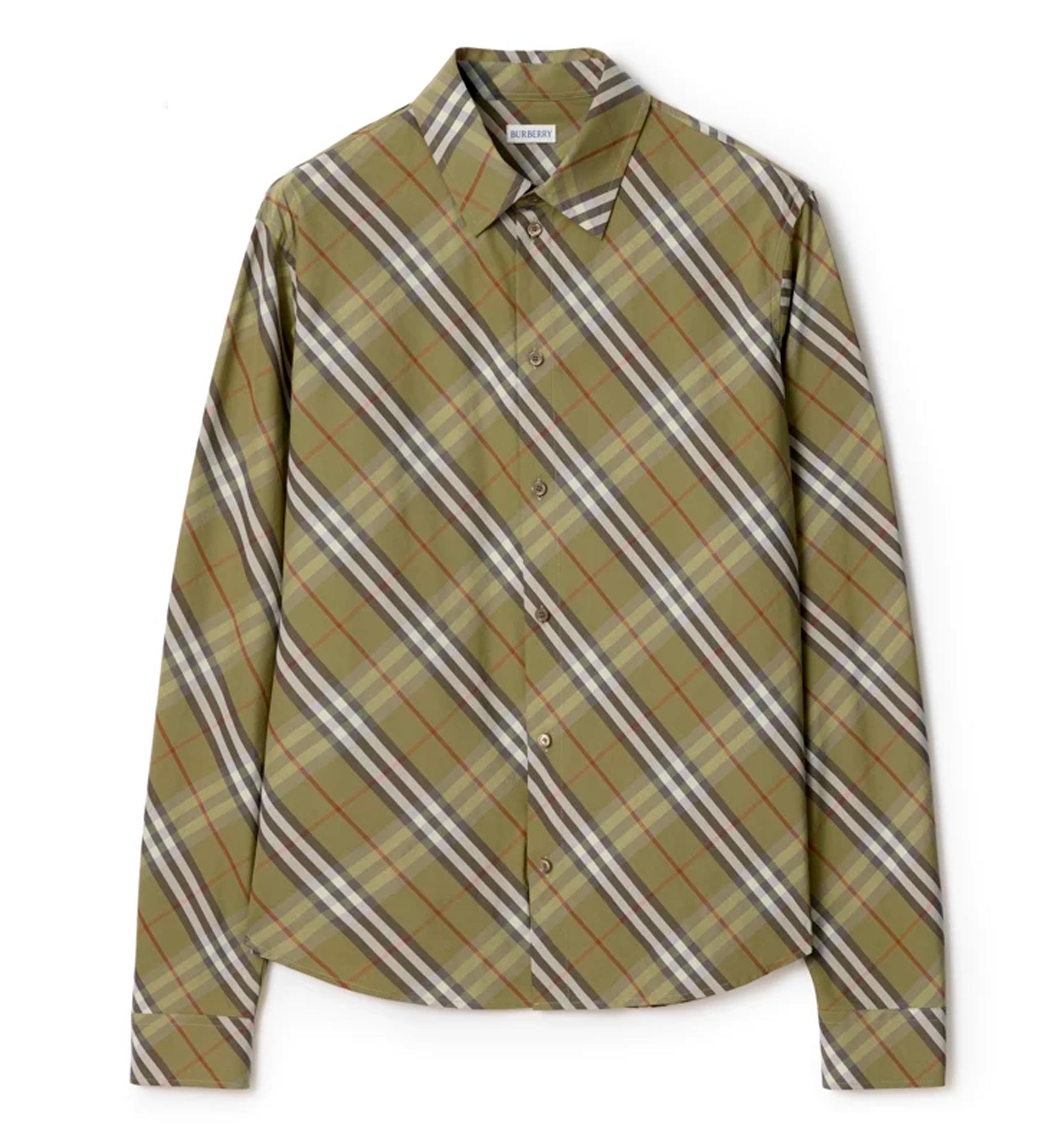 Relaxed Fit Check Cotton Shirt