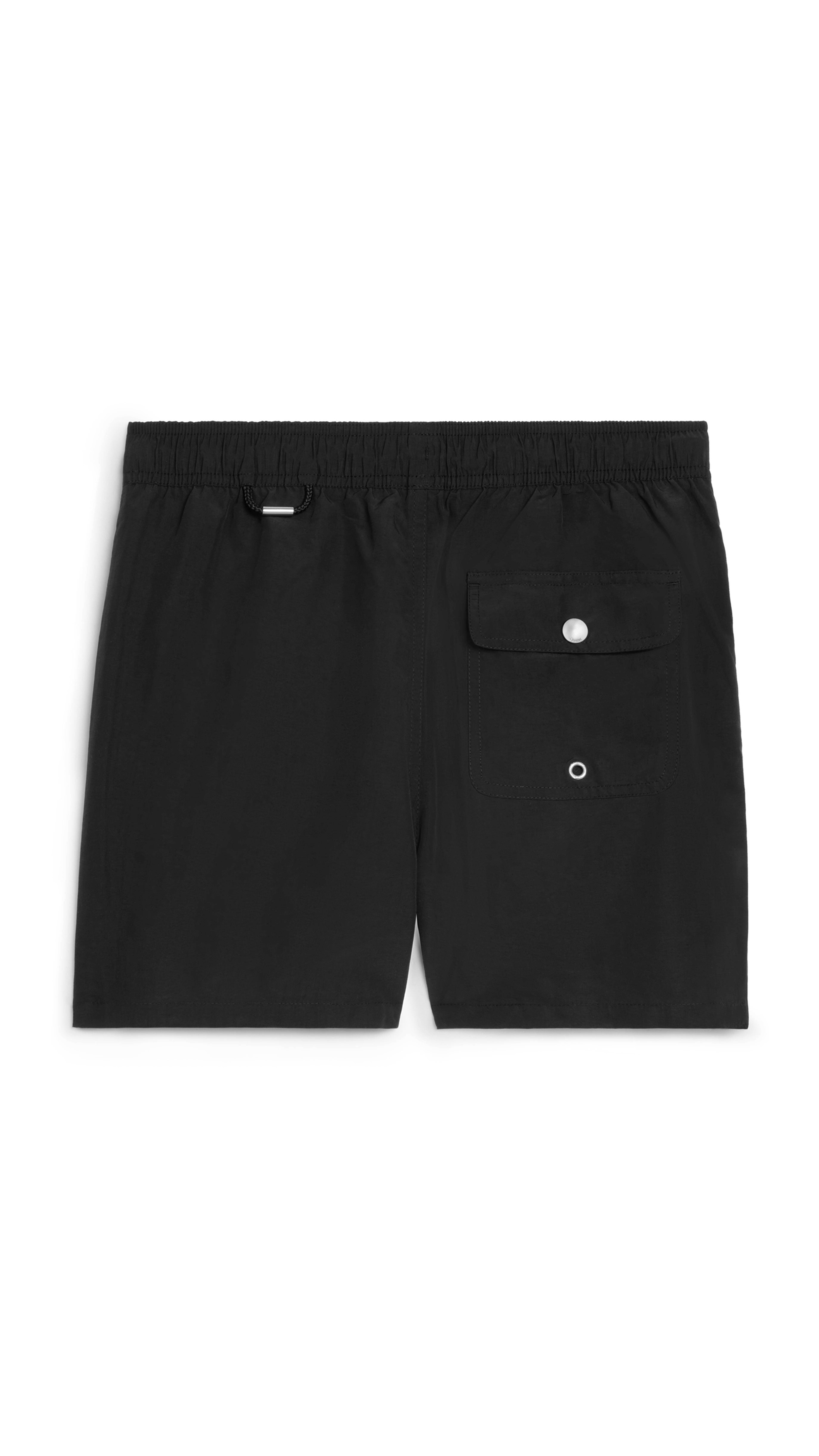 Logo Swim Trunks - Black