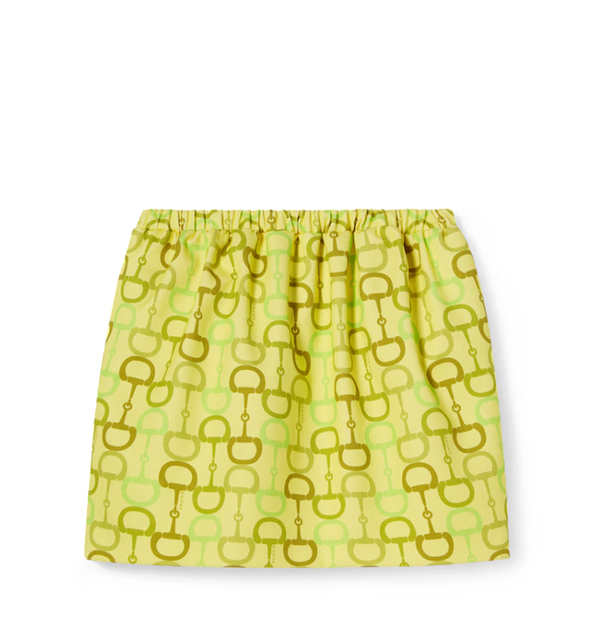 Printed Cotton Mini Skirt